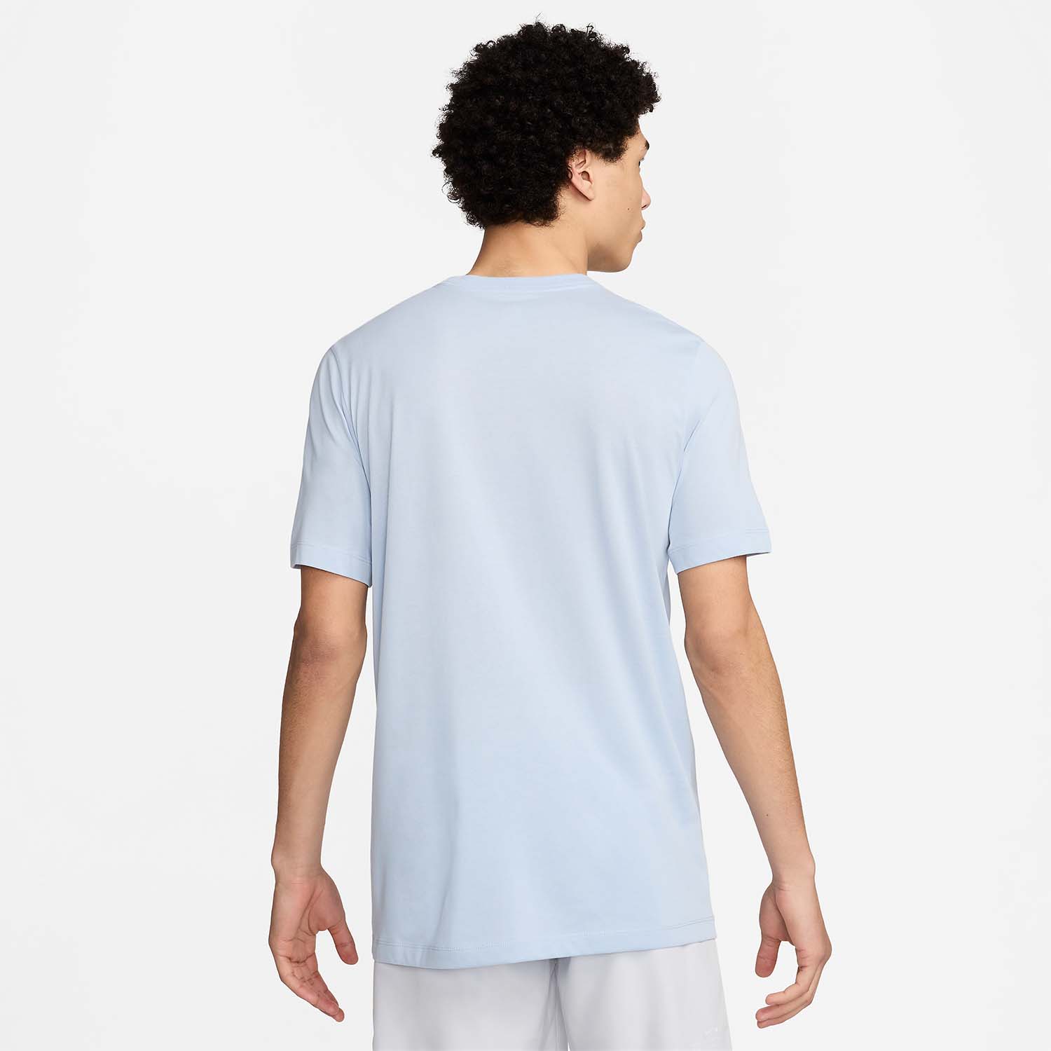 Nike Dri-FIT Swoosh Maglietta Light Armony Blue