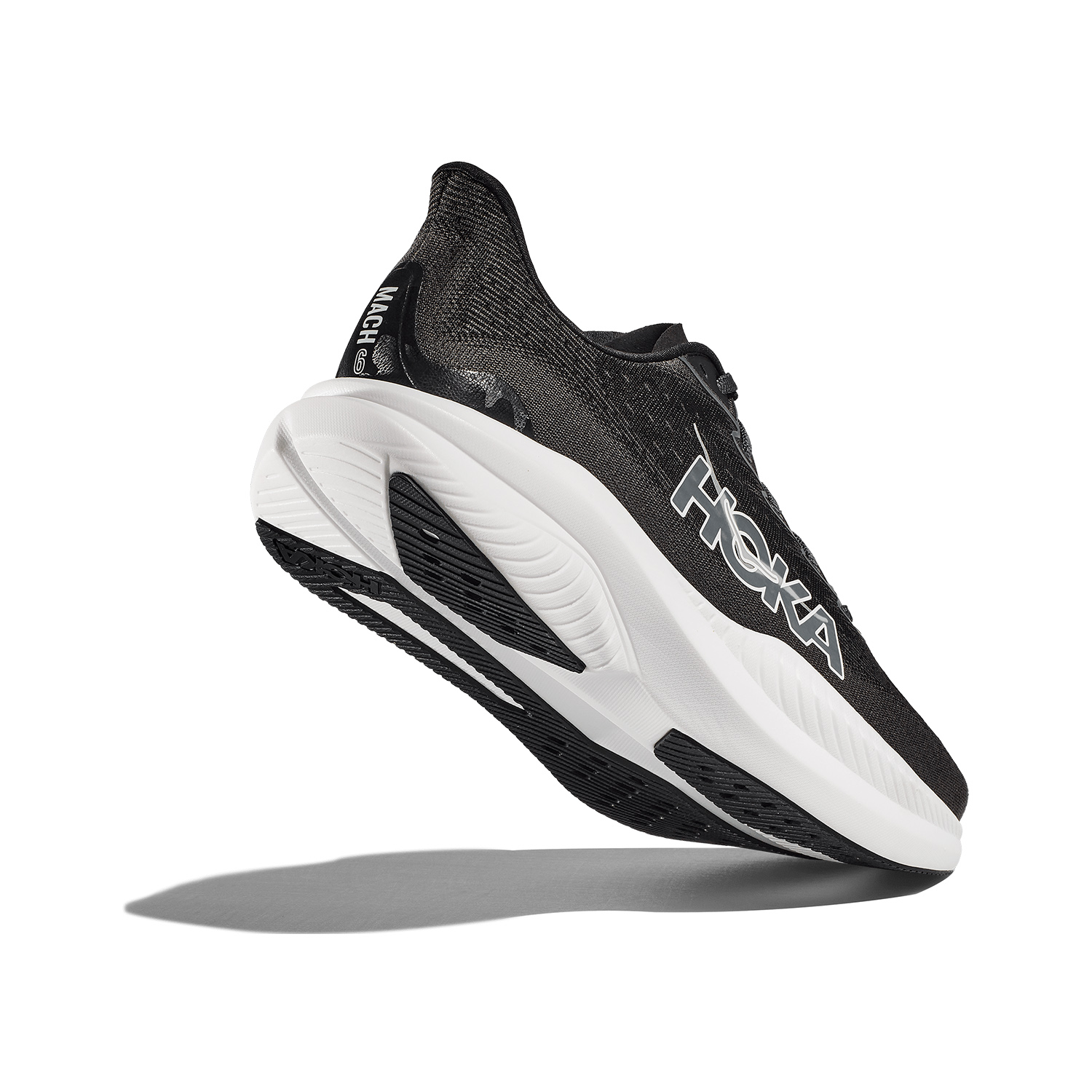Hoka Mach 6 Wide Black/White