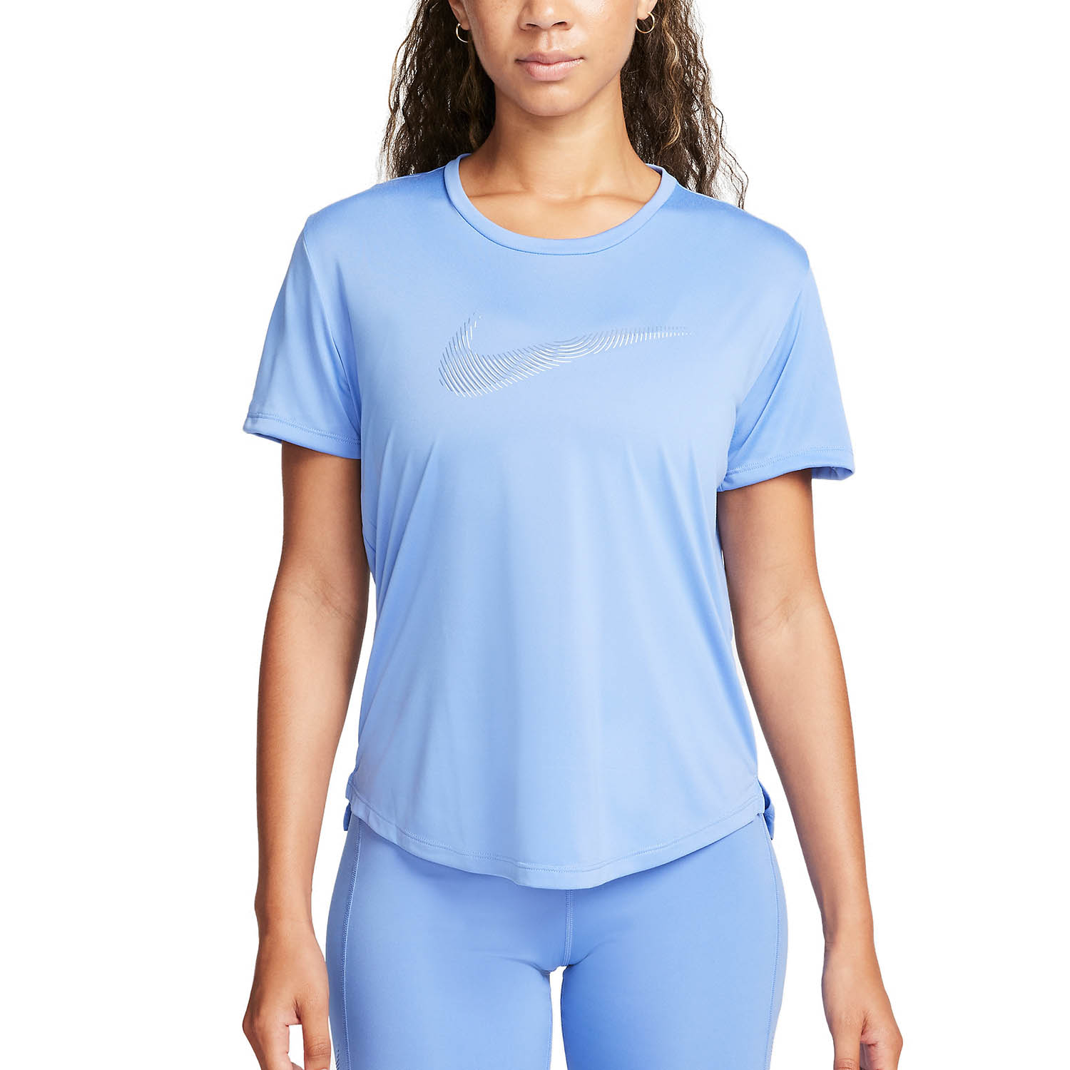 Nike Dri-FIT Swoosh Maglietta Polar/Diffused Blue