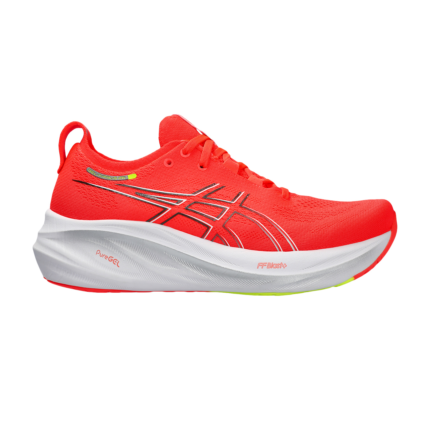 Asics Gel Nimbus 26 Sunrise Red/Pure Silver