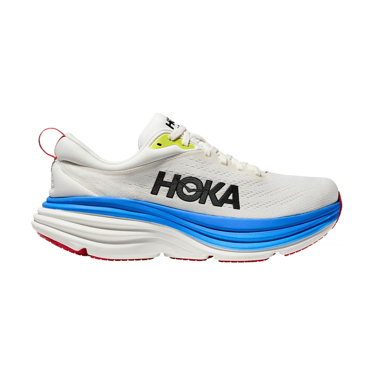 Hoka Bondi 8 Blanc De Blanc/Virtual Blue
