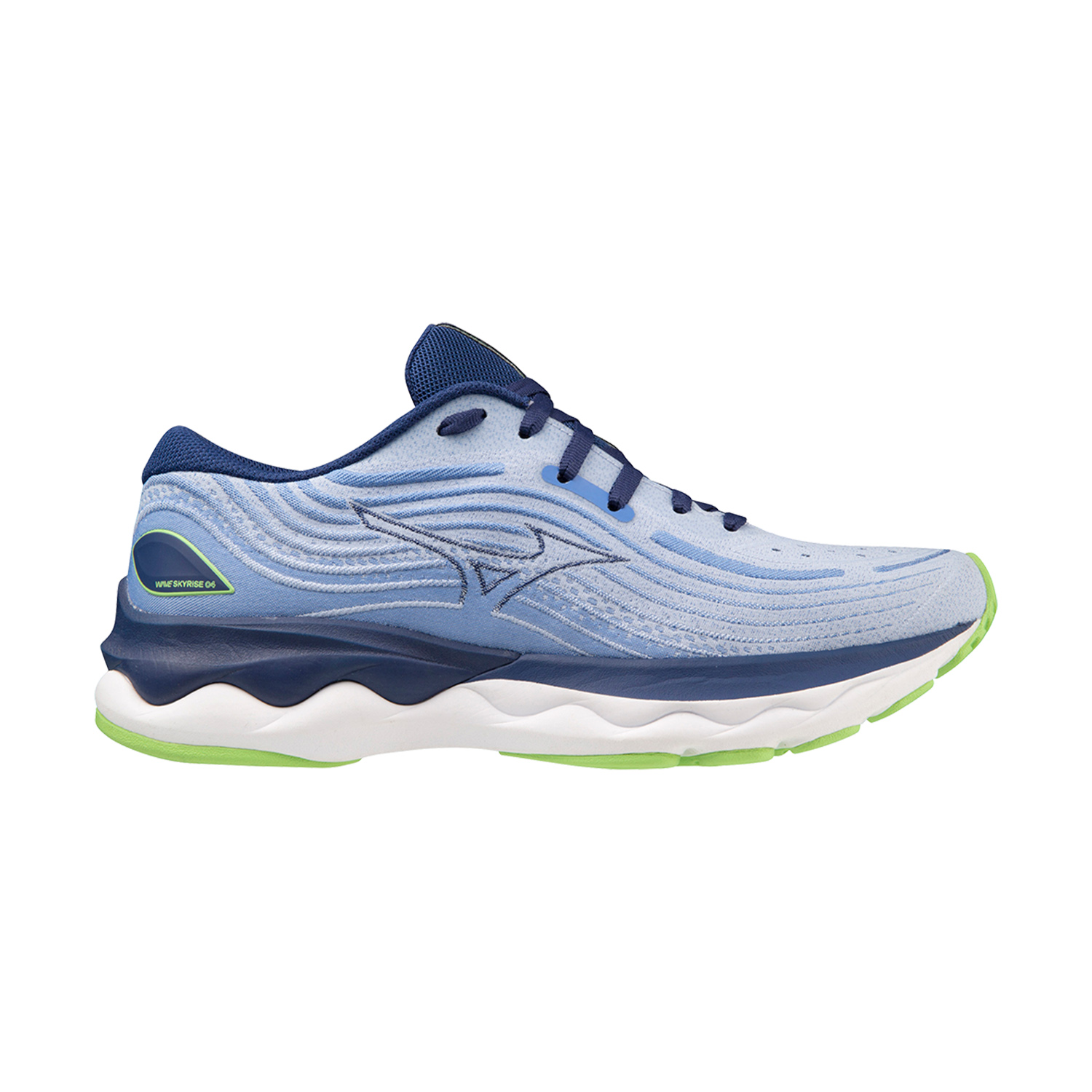 Mizuno Wave Skyrise 4 Blue Henon/Blue Depths/Techno Green