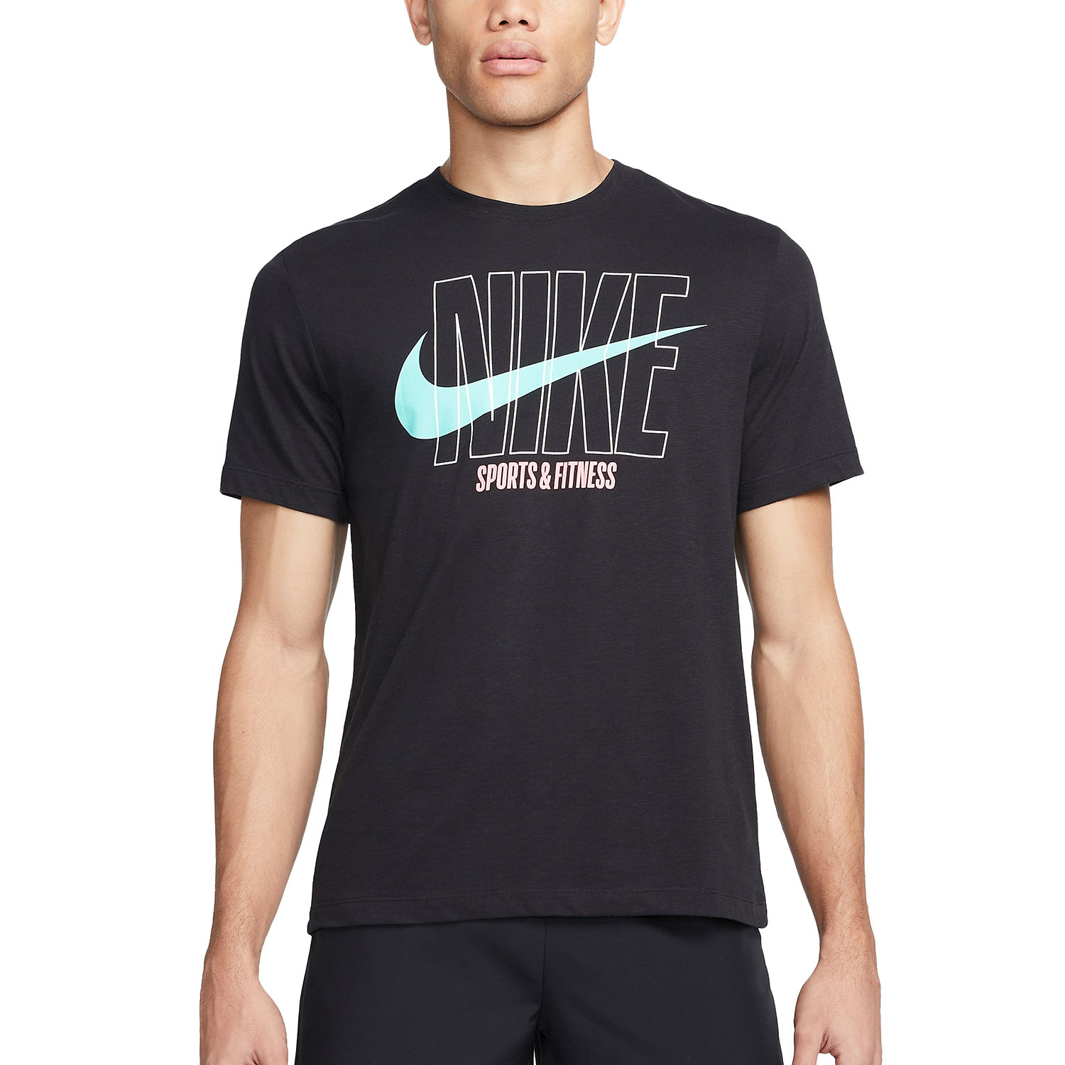 Nike Fitness Maglietta Black