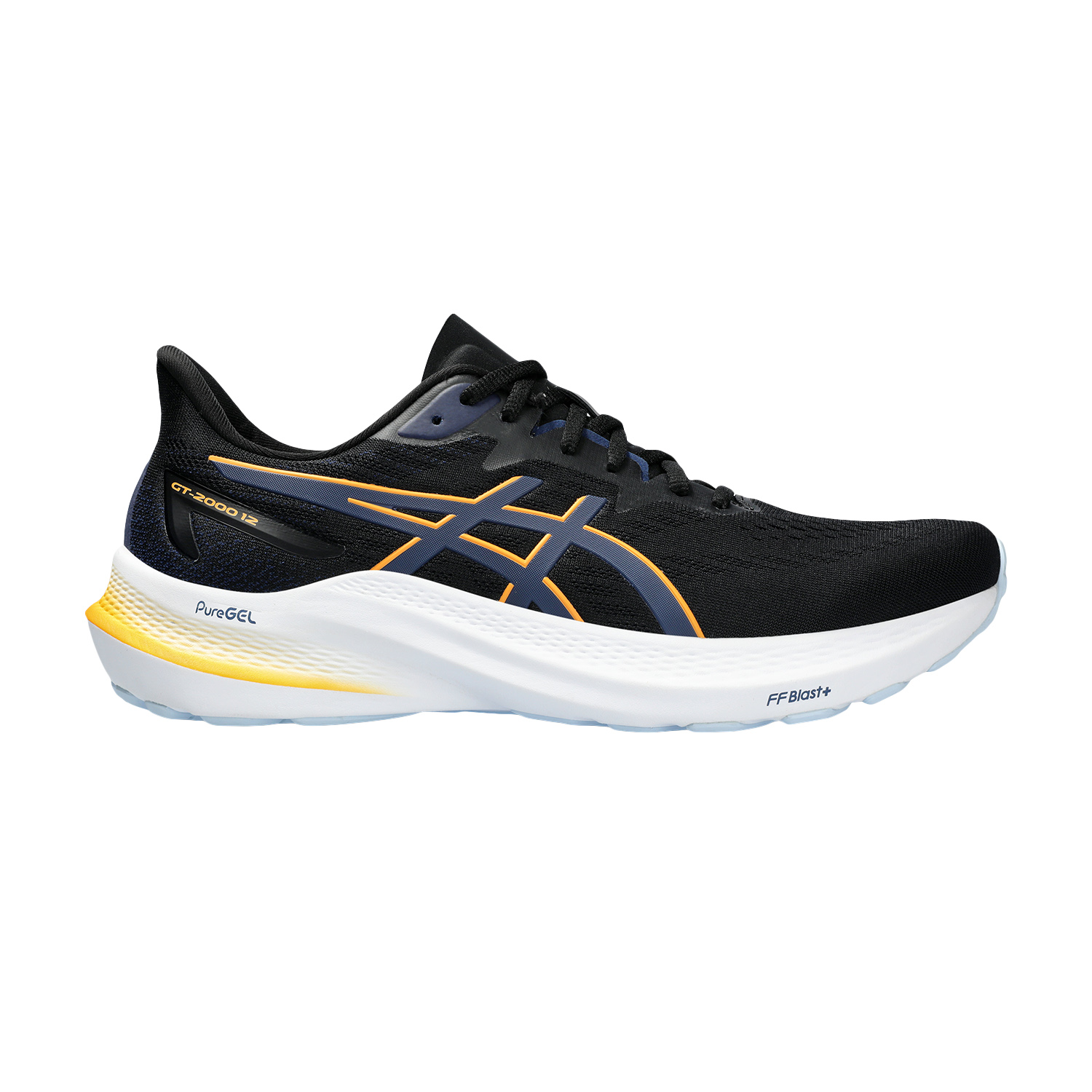 Asics GT 2000 12 Black/Fellow Yellow