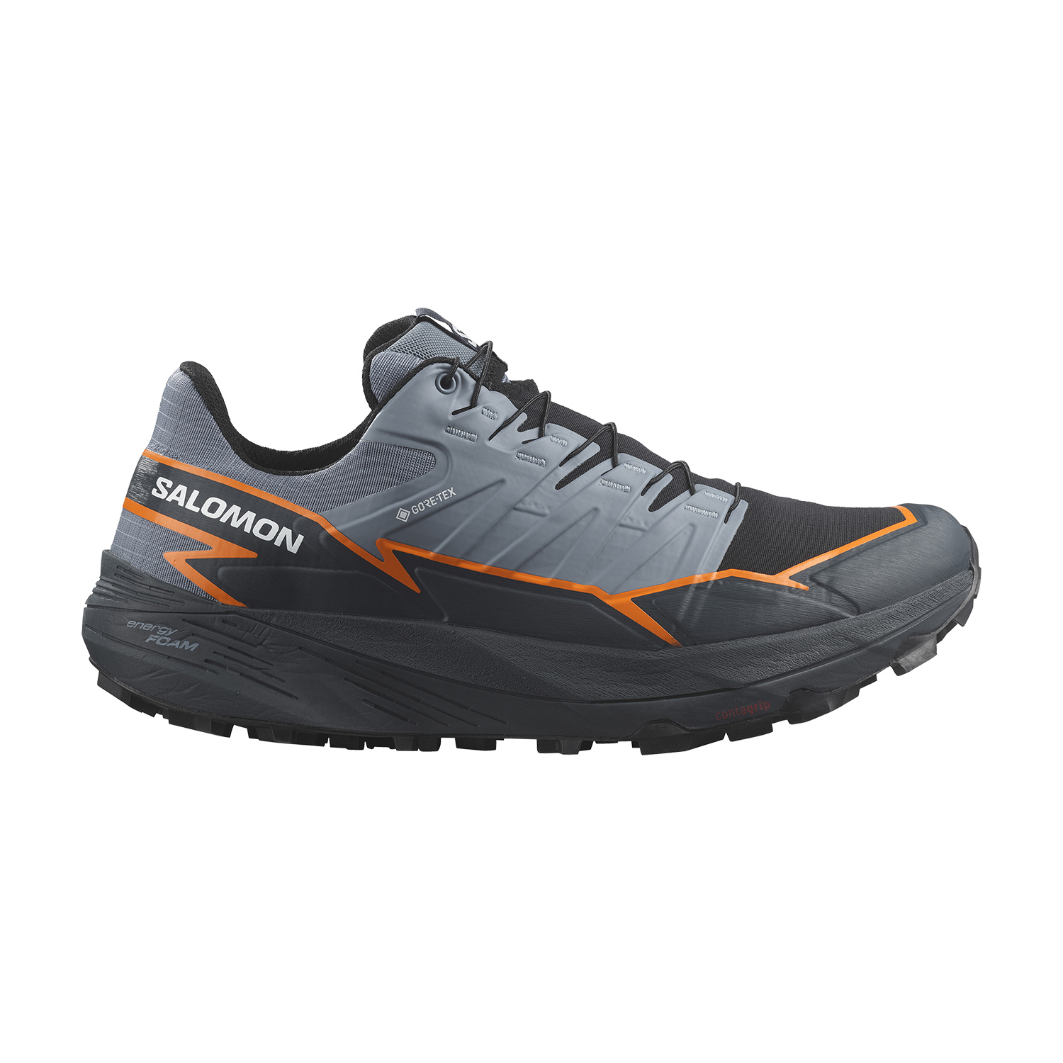 Salomon Thundercross GTX Flint Stone/Carbon/Orange Pepper