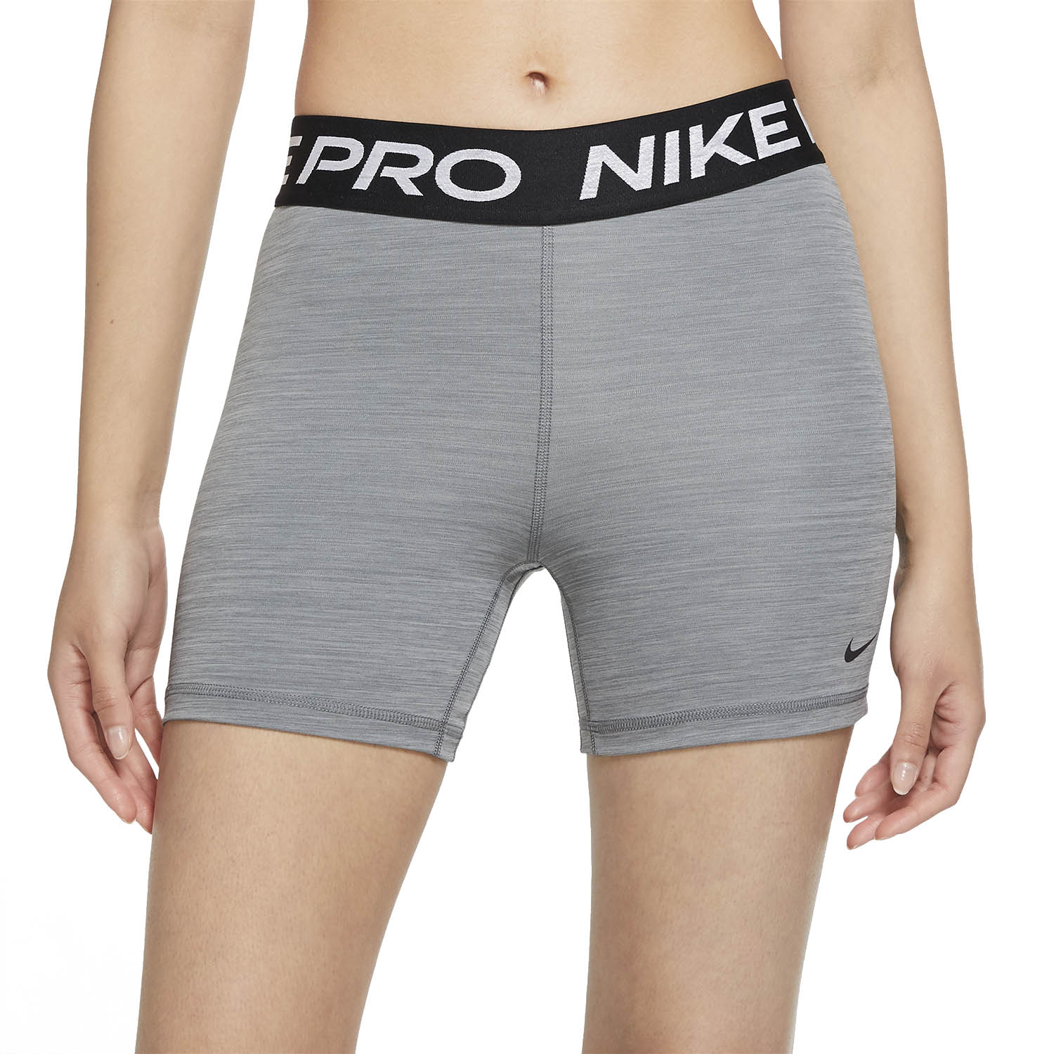 Nike Pro 365 5in Pantaloncini Smoke Grey Heather/Black