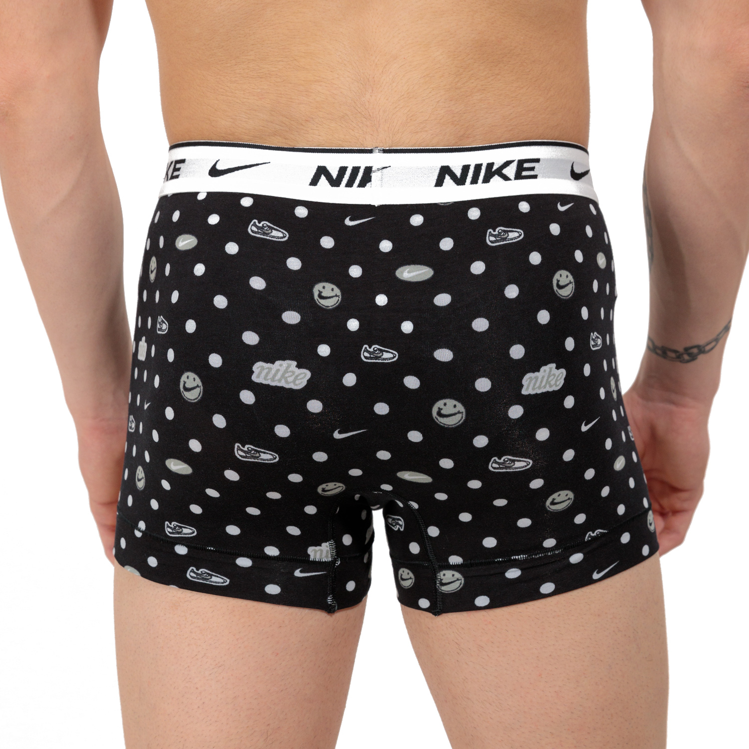 Nike Everyday Stretch x 3 Boxer Sneaker Dot Print/White/Black
