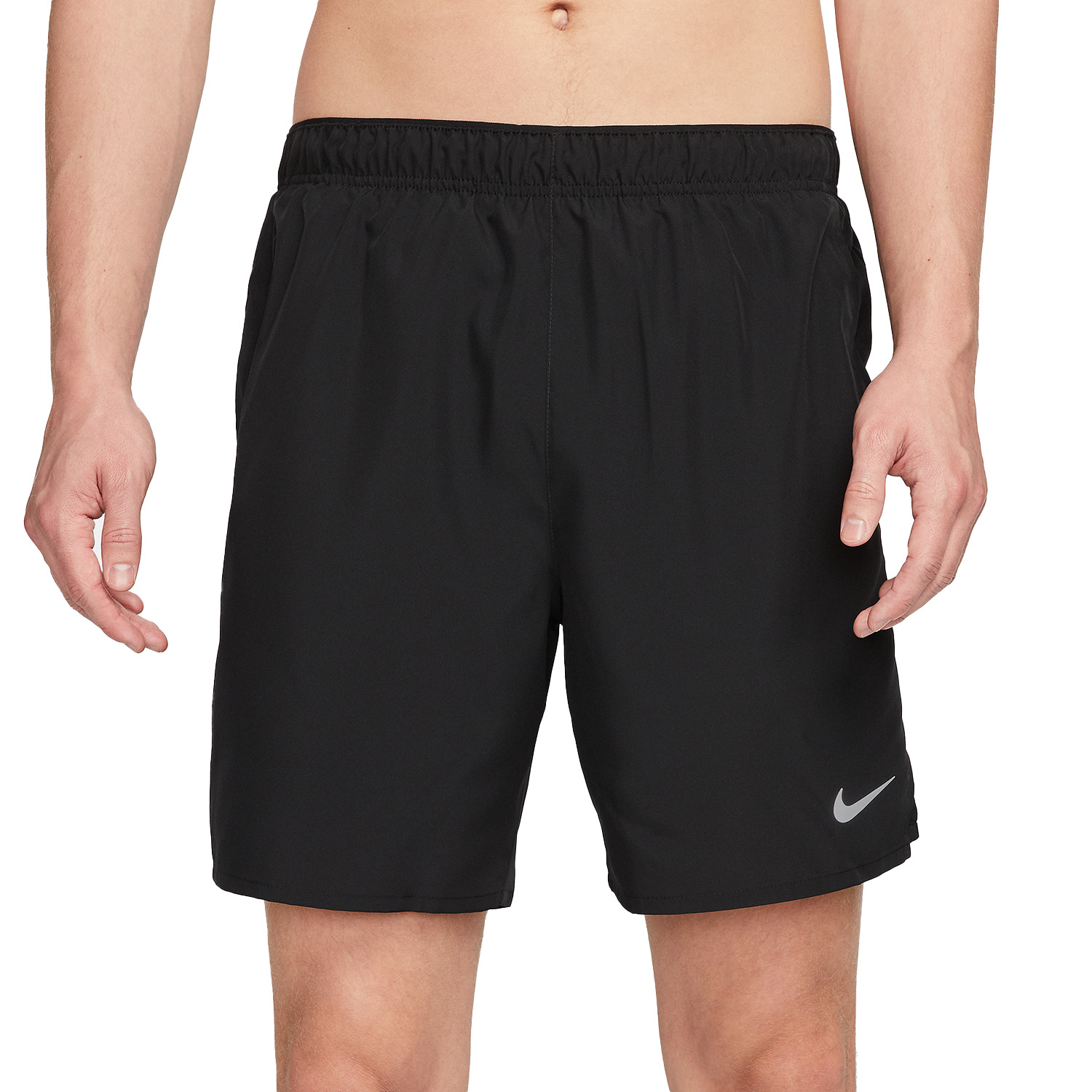 Nike Challenger Logo 7in Pantaloncini Black/Reflective Silver