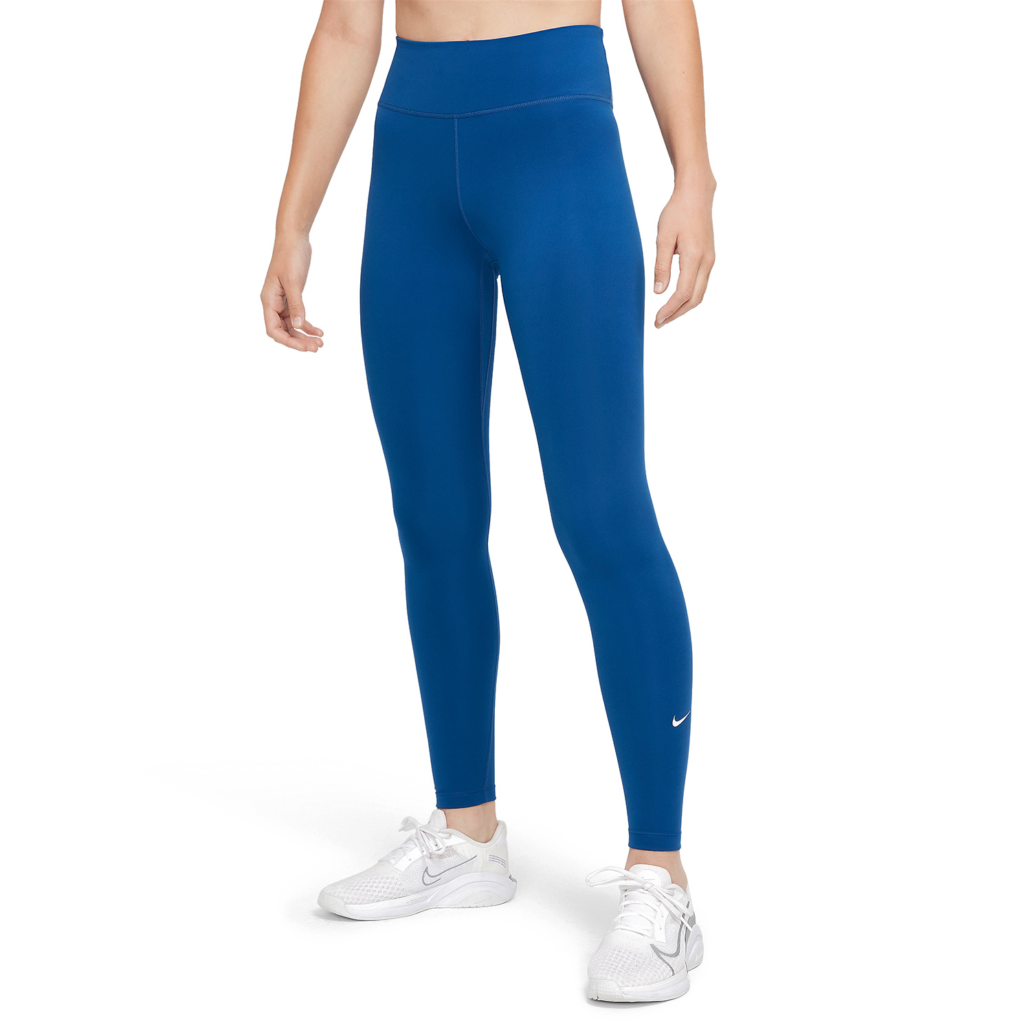 Nike One Tights Court Blue/White