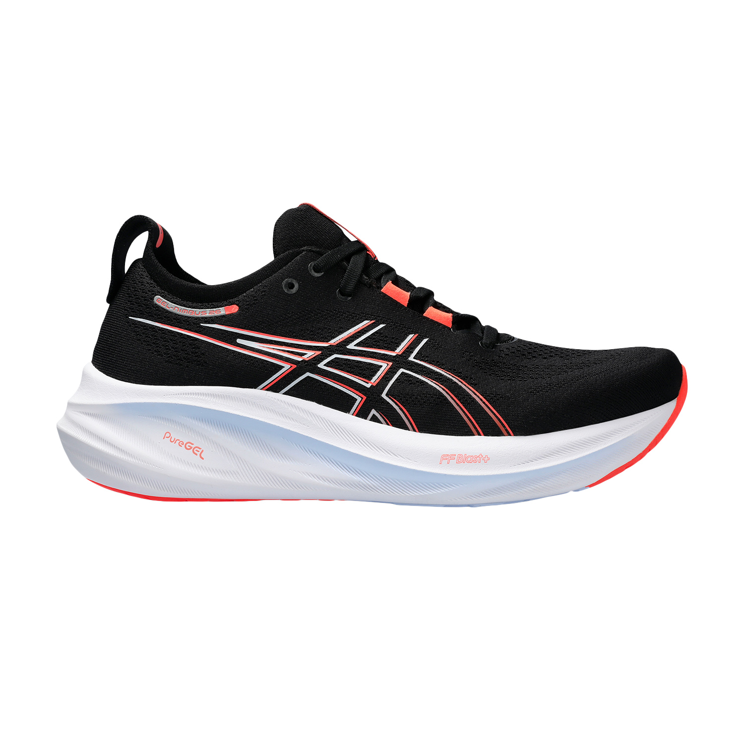 Asics Gel Nimbus 26 Black/True Red