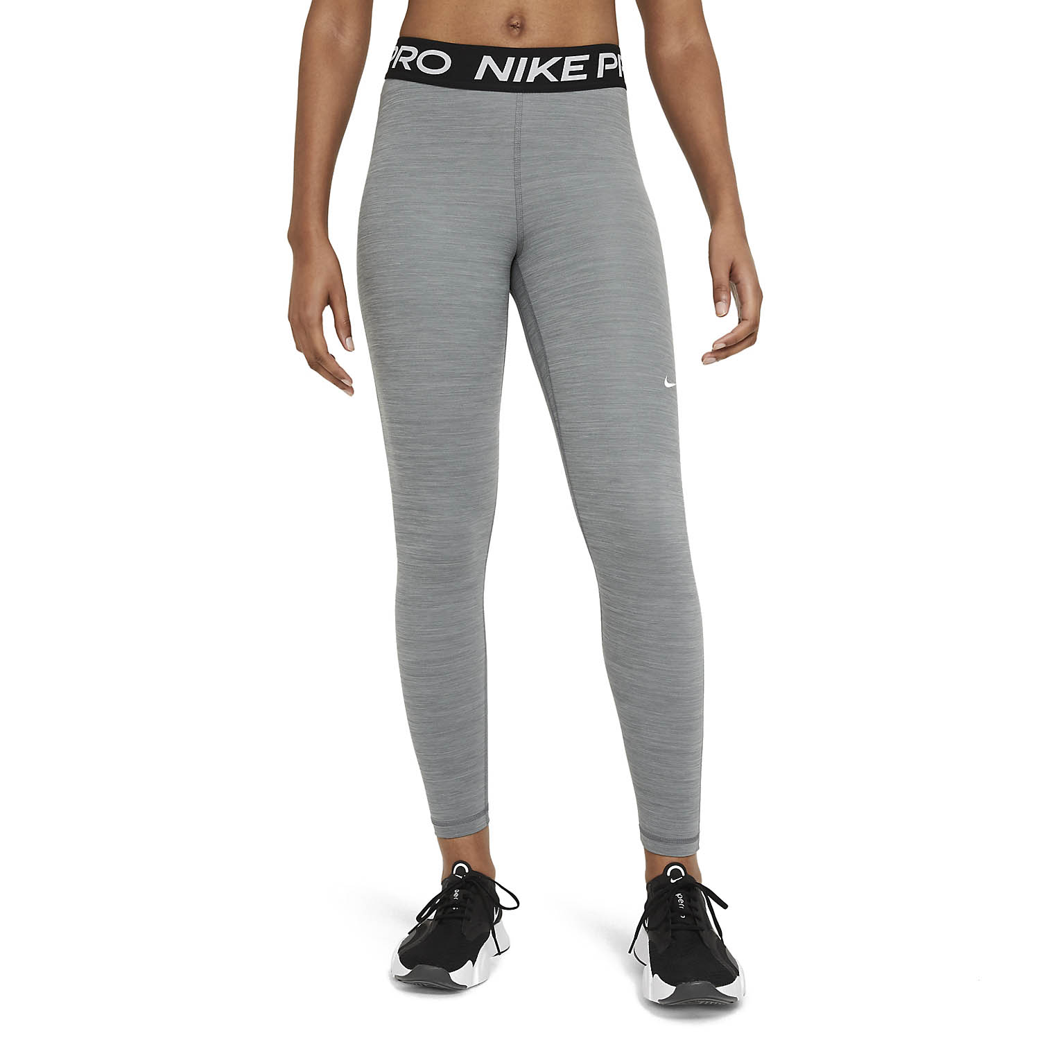 Nike Pro 365 Tights Smoke Grey Heather/Black/White