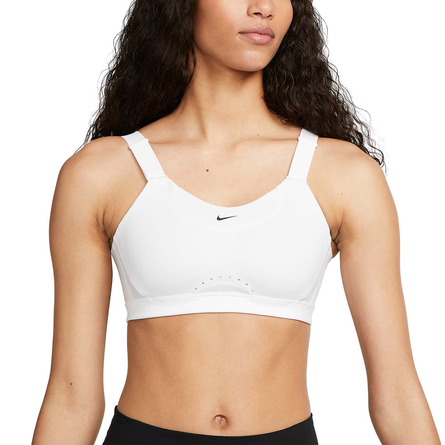 Nike Dri-FIT Alpha Reggiseno Sportivo White/Stone Mauve/Black
