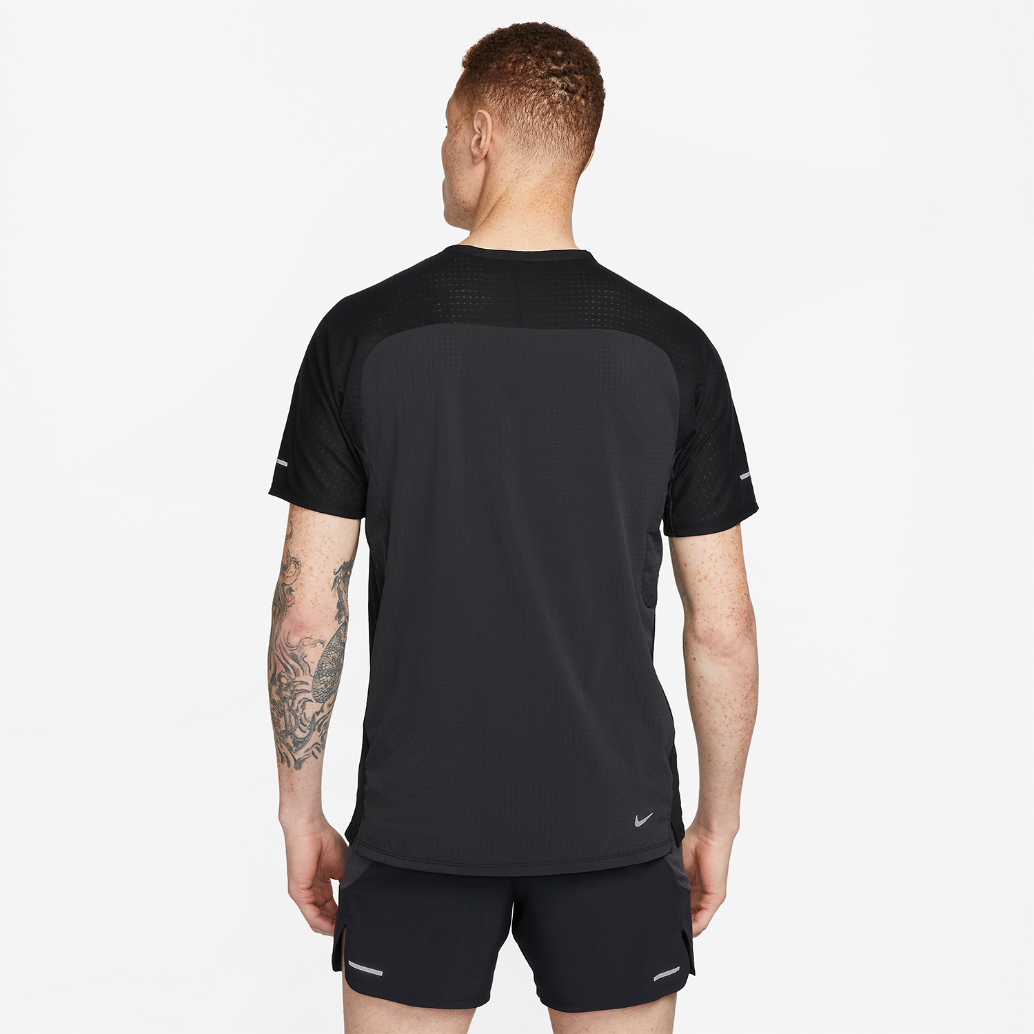 Nike Dri-FIT Solar Chase Maglietta Black/White