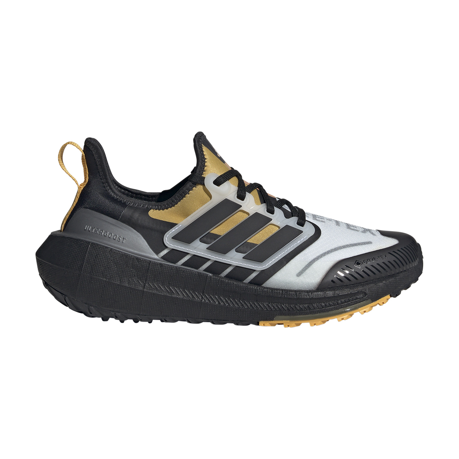 adidas Ultraboost Light GTX Black Ink/Chalk White/Preloved Yellow