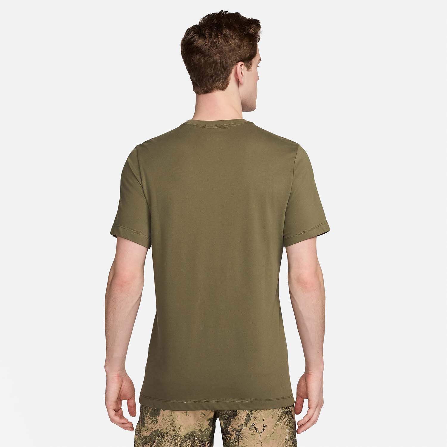 Nike Dri-FIT Trail Logo Maglietta Medium Olive