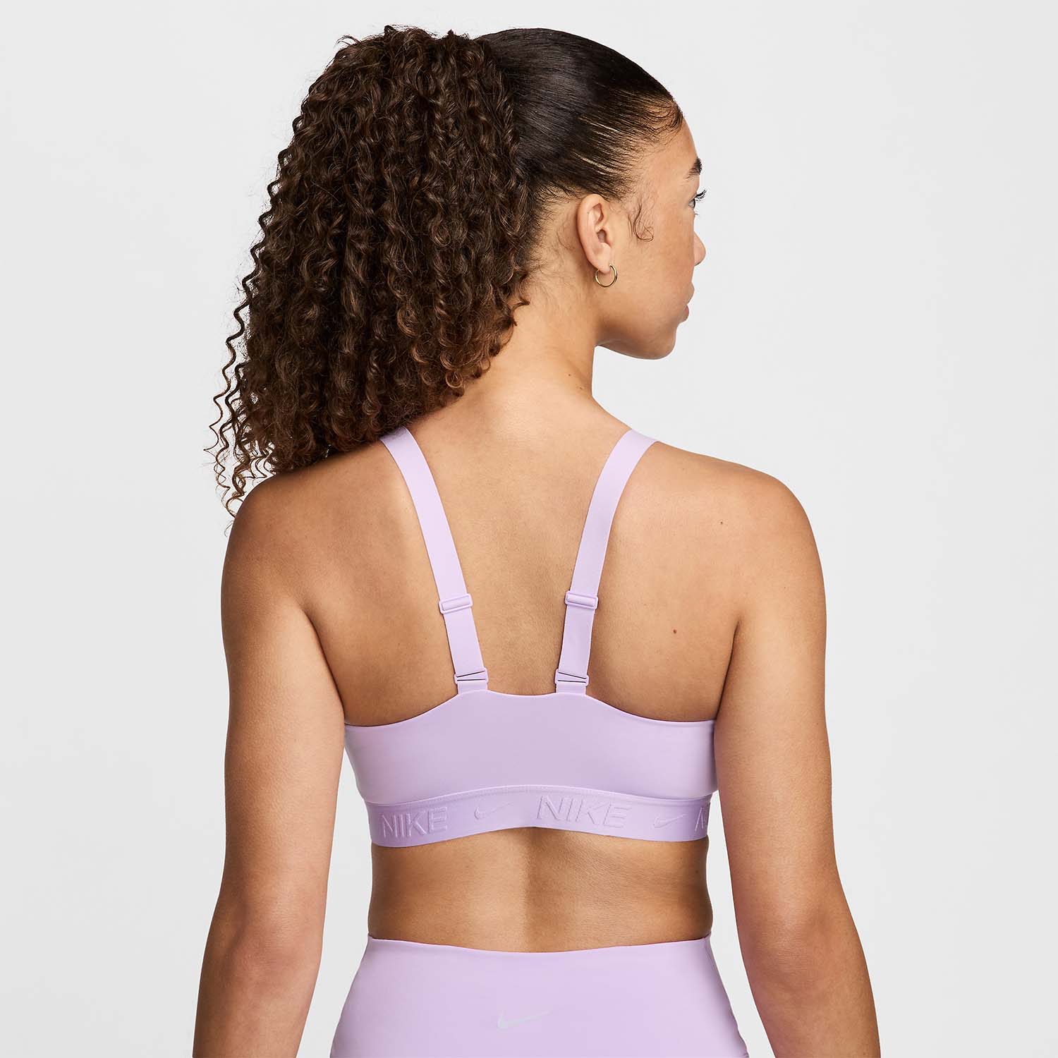Nike Indy Crew Reggiseno Sportivo Lilac Bloom