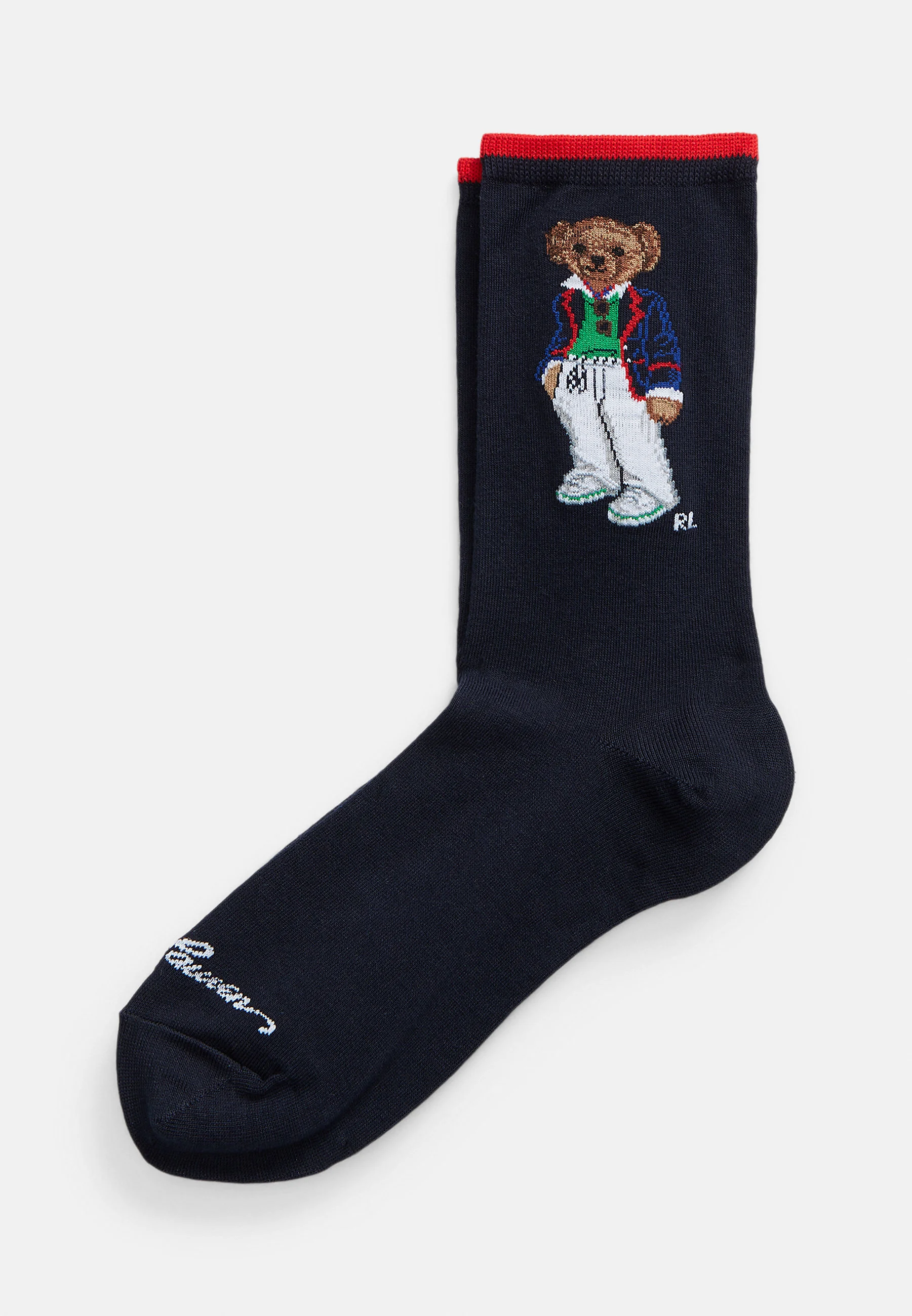 Polo Ralph Lauren SPRING BEAR CREW SOCK SINGLE - Calze