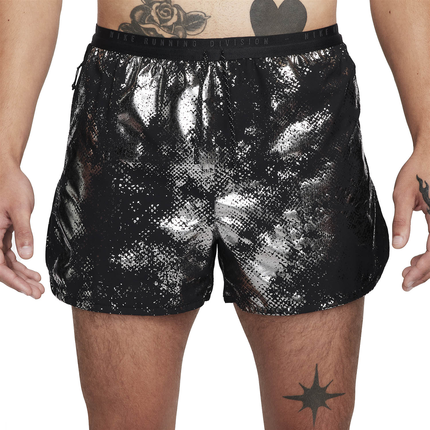 Nike Dri-FIT ADV Division 4in Pantaloncini Black/Black Reflective