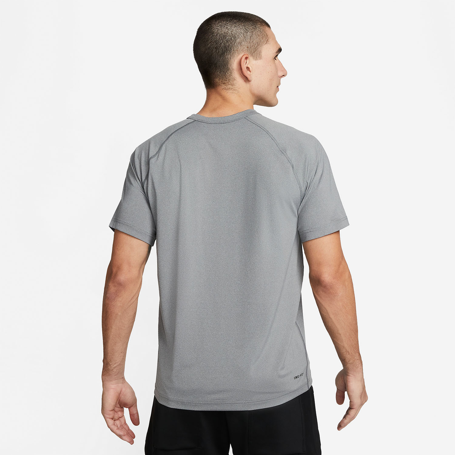 Nike Dri-FIT Ready Maglietta Smoke Gray/Heater/Black