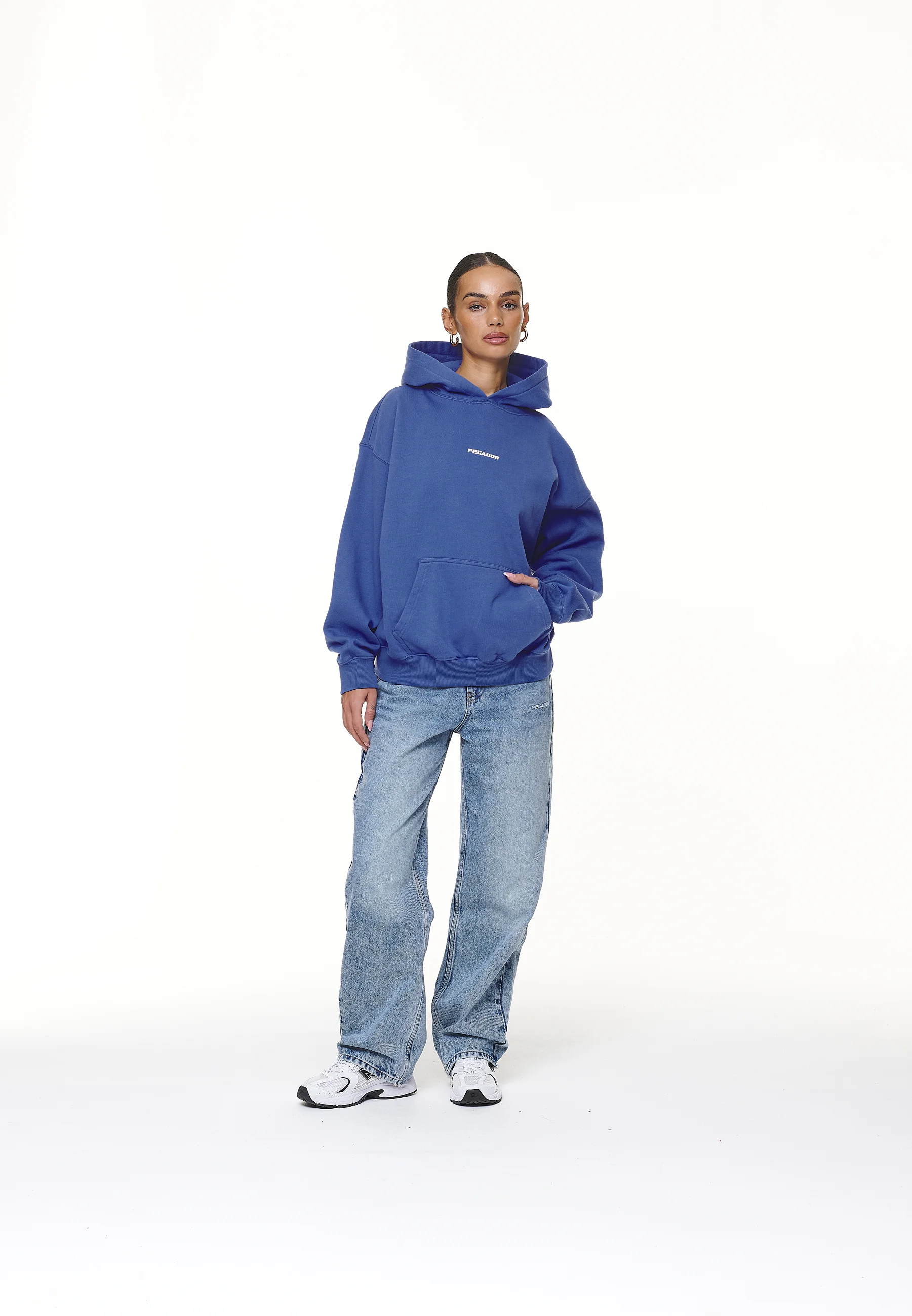 Pegador CLARITA LOGO HOODIE OVERSIZED - Felpa