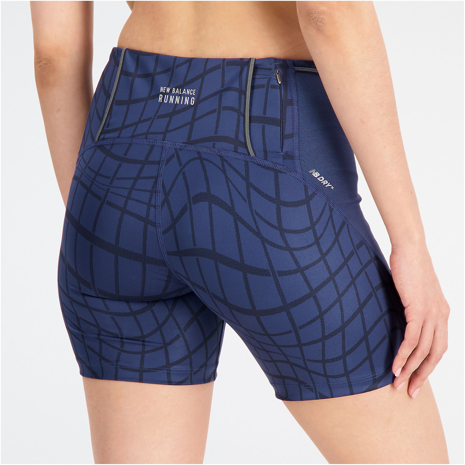 New Balance Printed Impact 6in Pantaloncini Navy