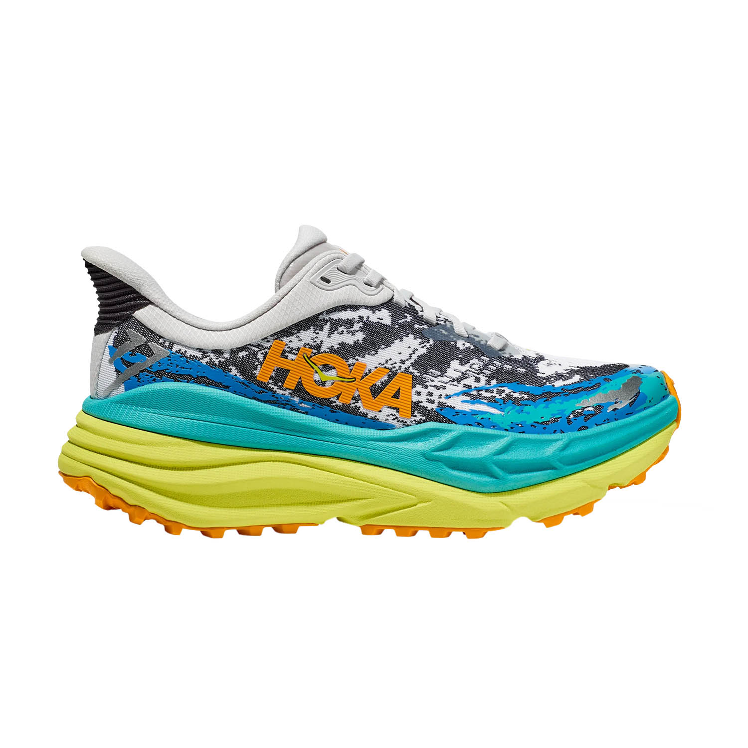 Hoka Stinson 7 White/Evening Primrose
