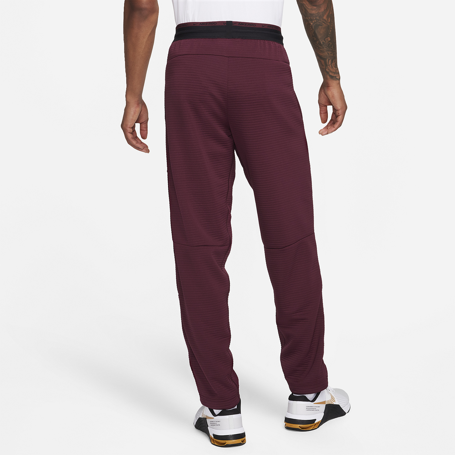 Nike Dri-FIT Pro Pantaloni Night Maroon/Black