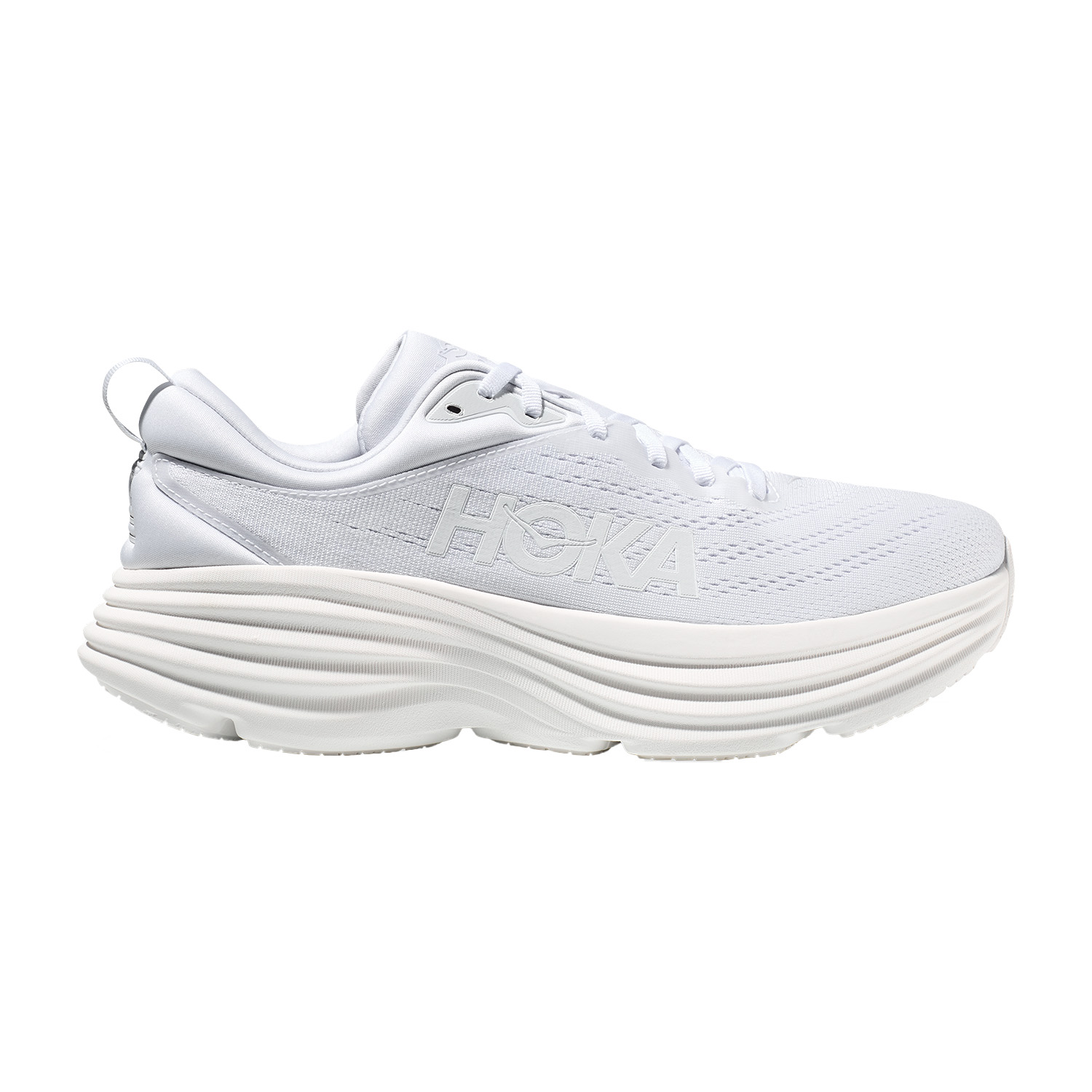 Hoka Bondi 8 White