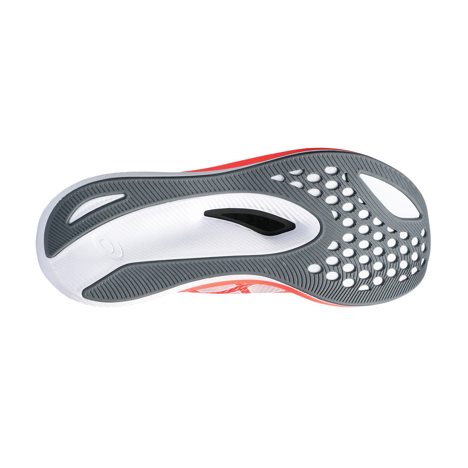 Asics Magic Speed 3 White/Sunrise Red