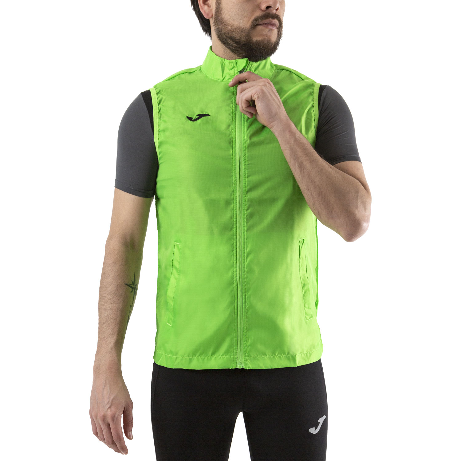 Joma Elite VII Gilet Fluor Green