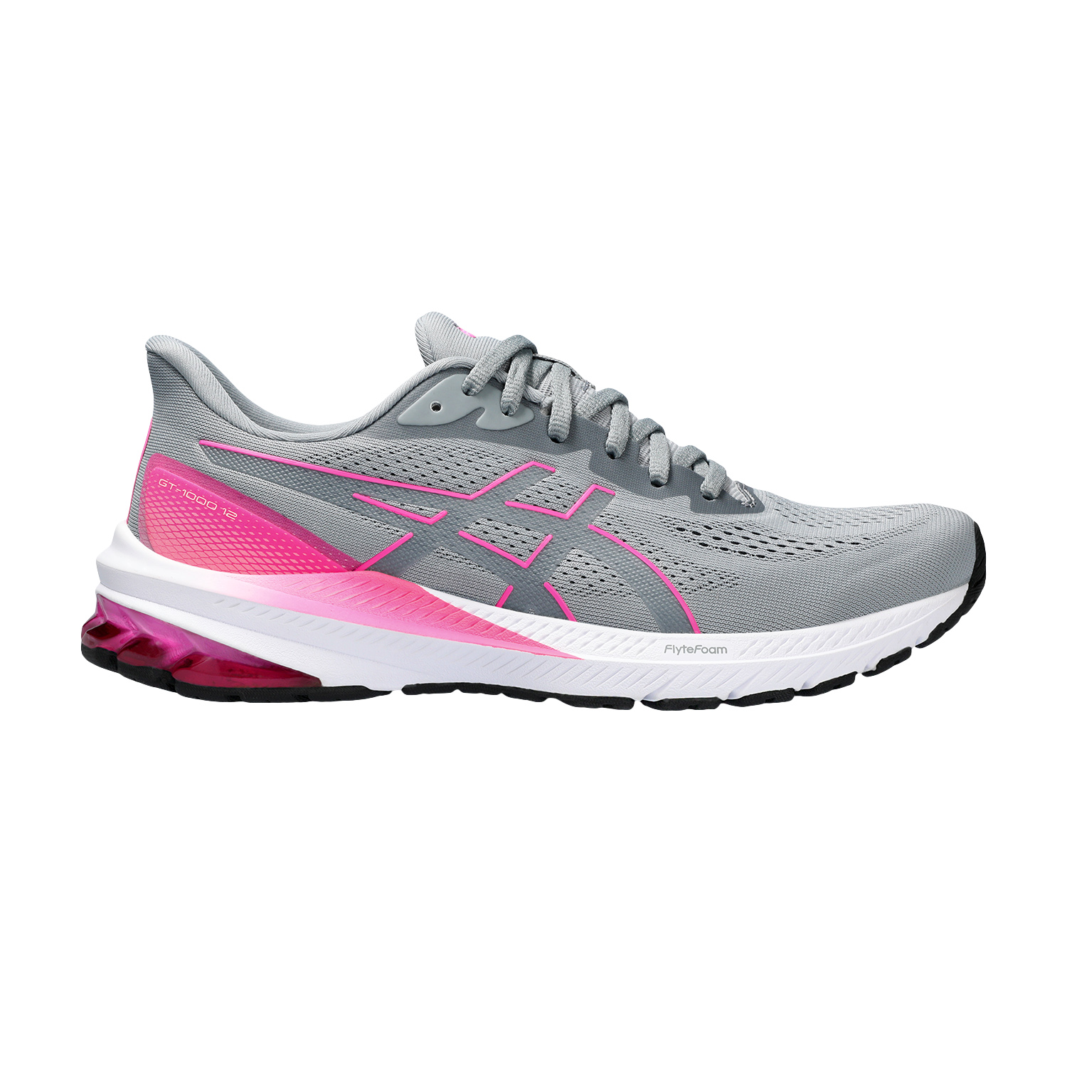 Asics GT 1000 12 Sheet Rock/Hot Pink