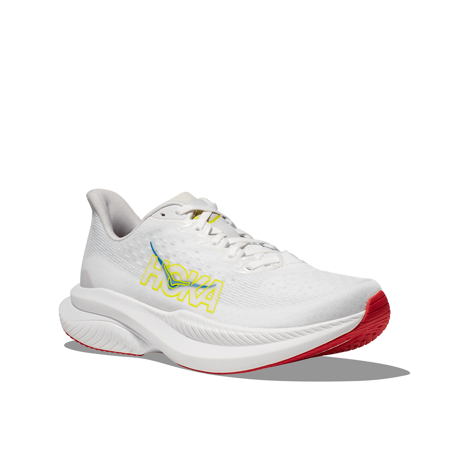 Hoka Mach 6 White/Nimbus Cloud