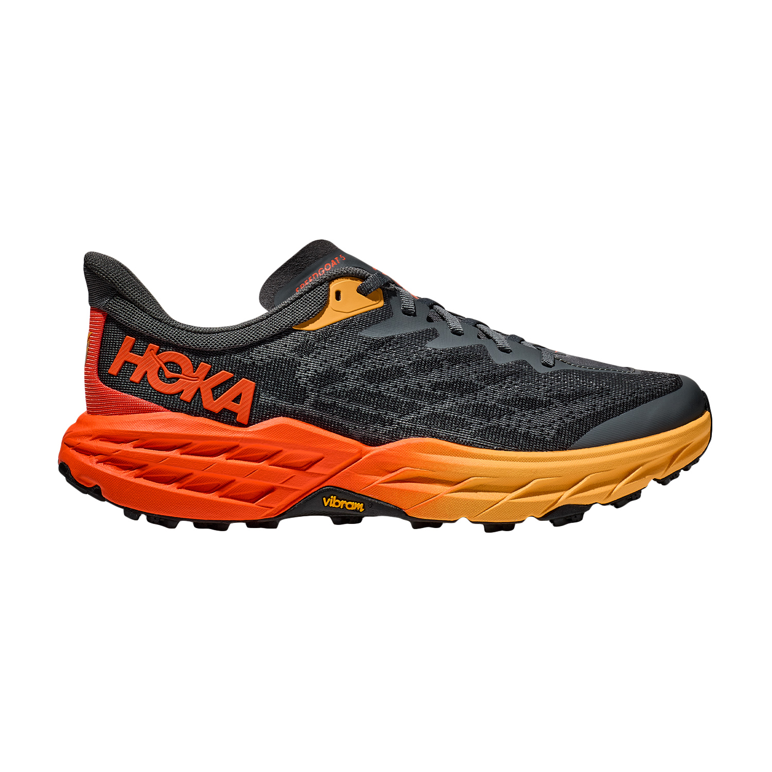 Hoka Speedgoat 5 Wide Castlerock/Flame