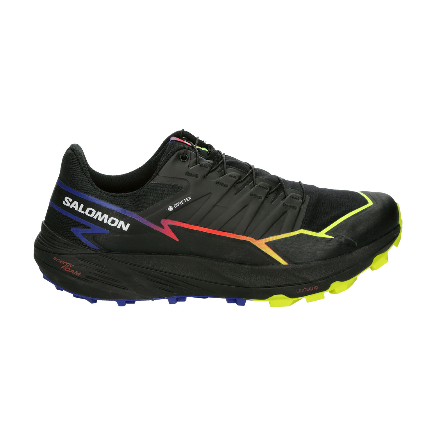 Salomon Thundercross GTX Blue Fire Black/Surf The Web/Safety Yellow