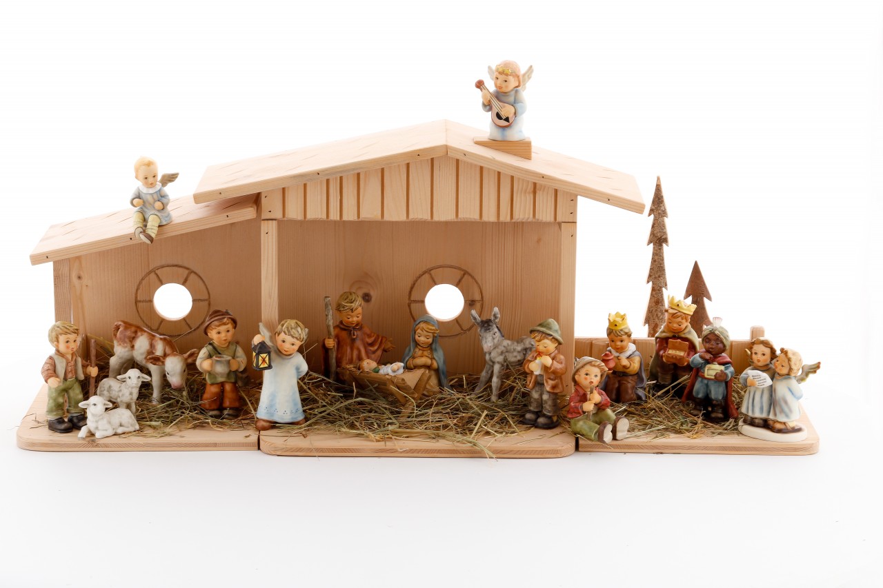 Hum 2230 - Krippe Set 17-teilig
