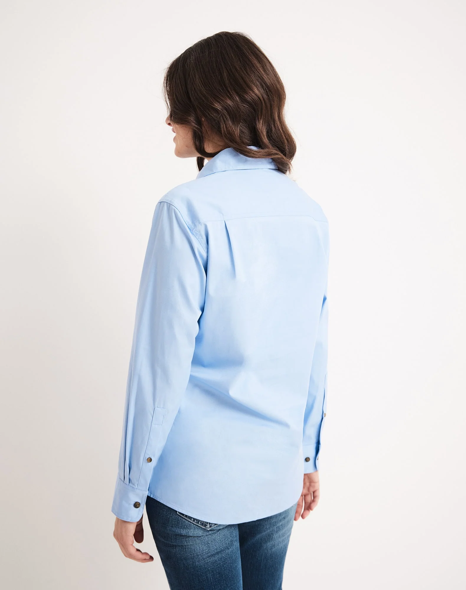 Sandy Workshirt - Half Button Long Sleeve Light Weight - Australian Cotton