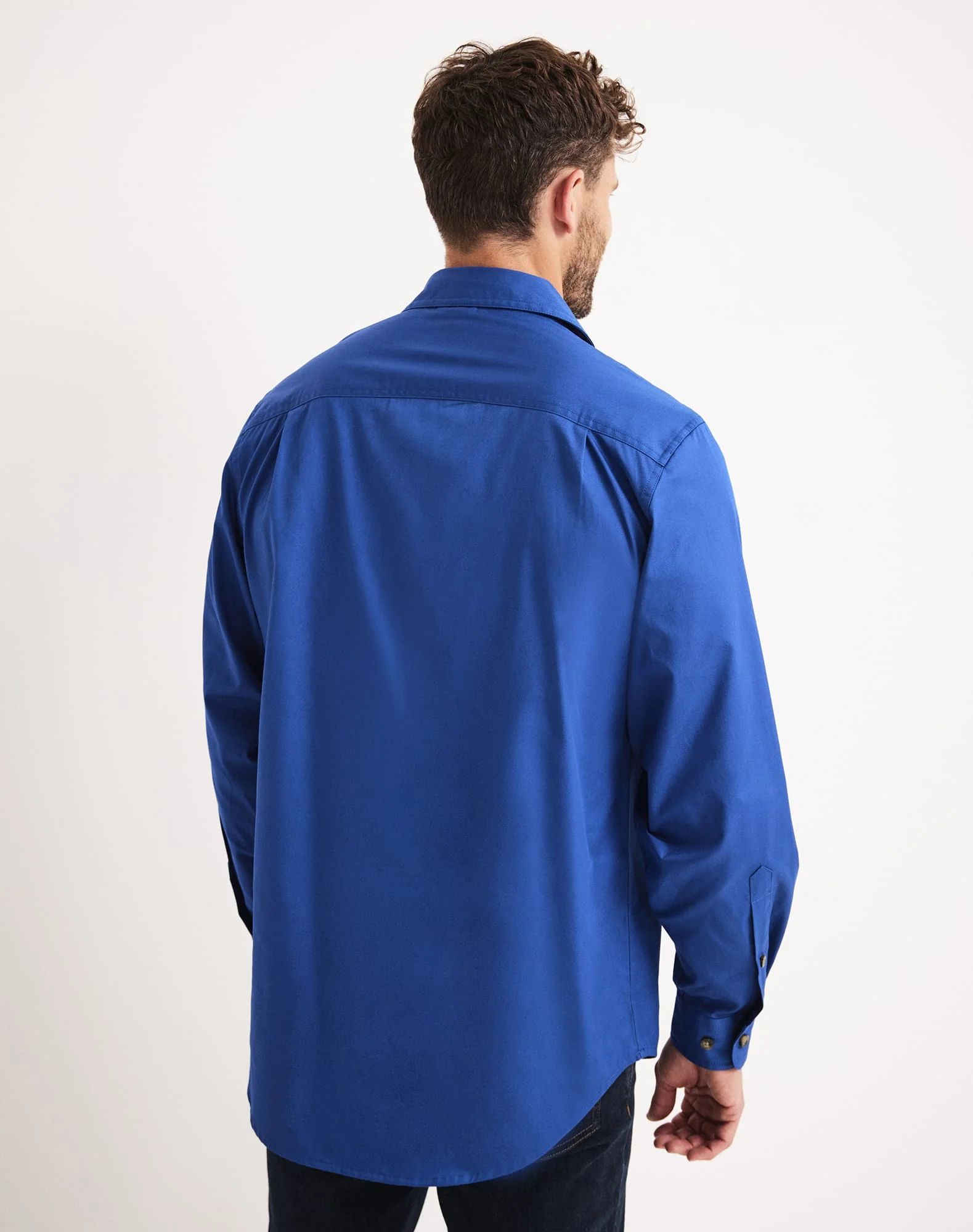 Burton Workshirt - Half Button Long Sleeve Light Weight - Australian Cotton