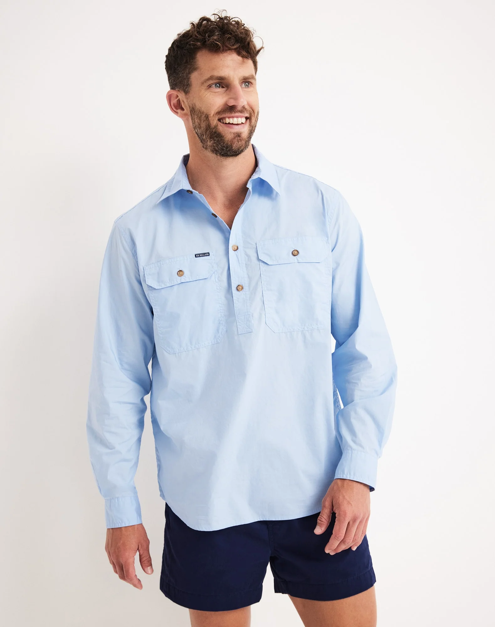 Territory Shirt - Long Sleeve Light Weight - Australian Cotton