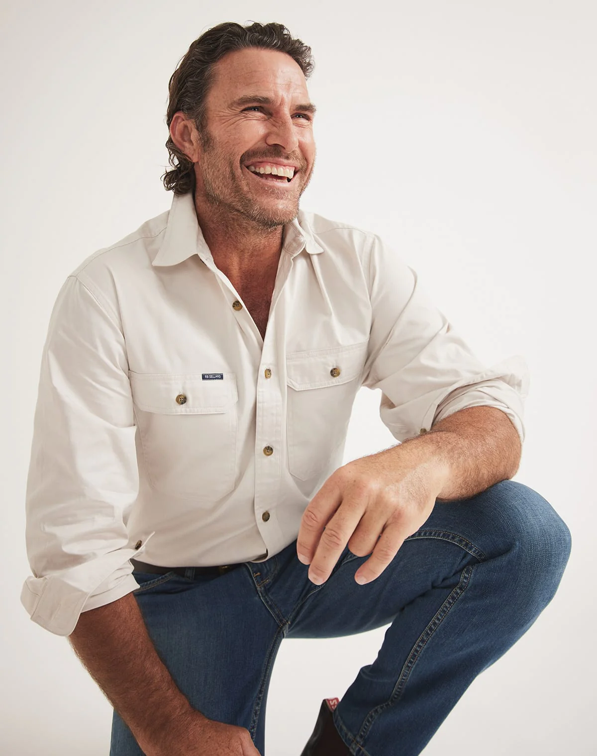 Burton Workshirt - Full Button Long Sleeve Light Weight