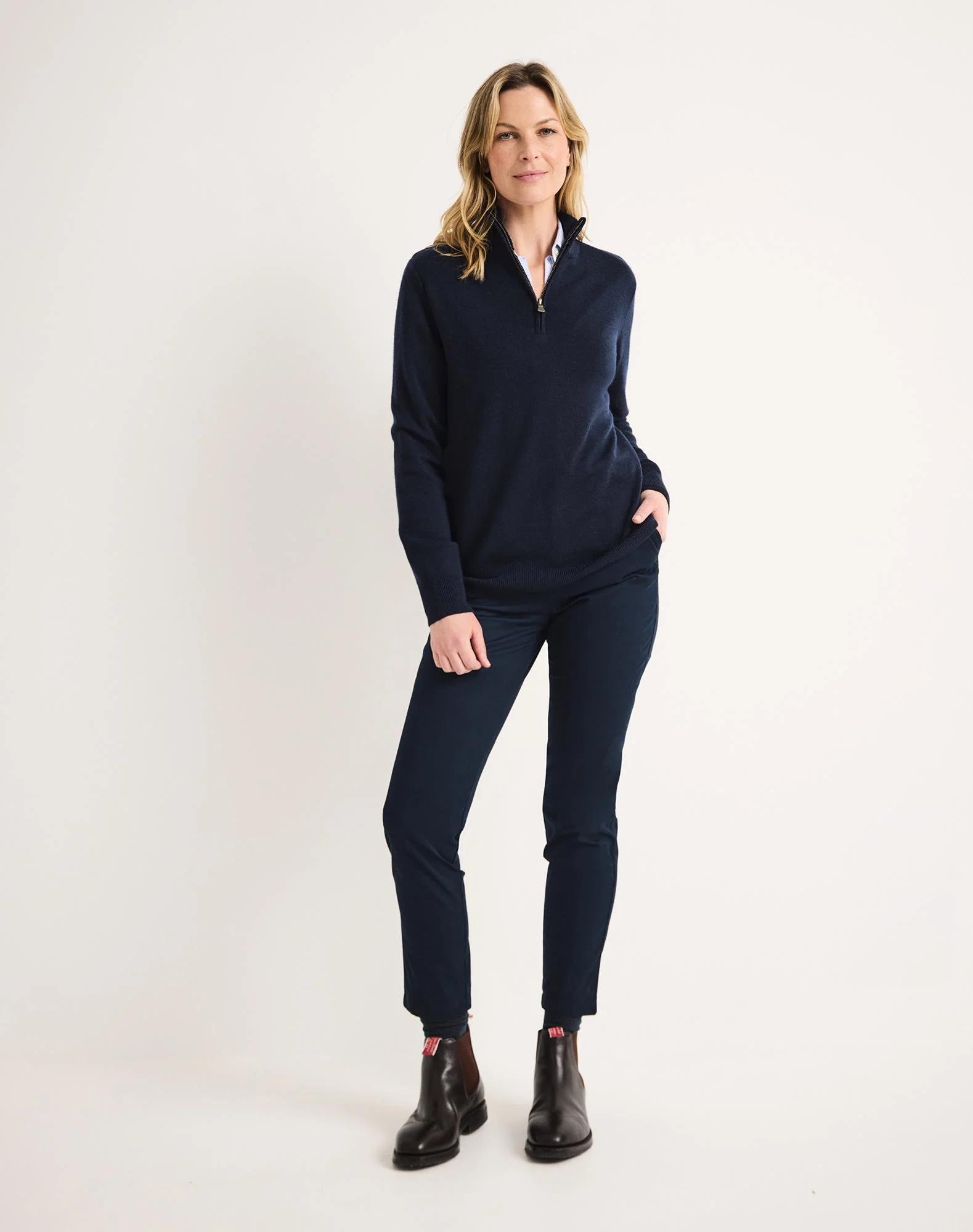 Peppin Half Zip Jumper