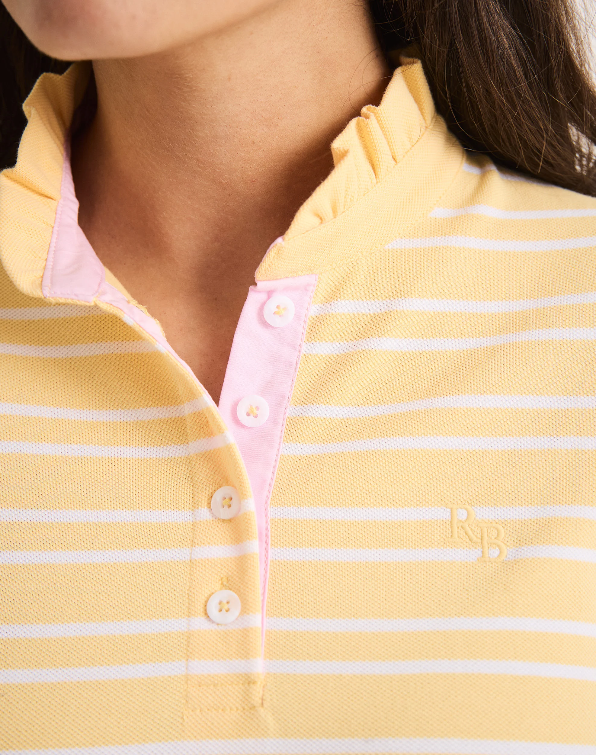 Ruffle Polo