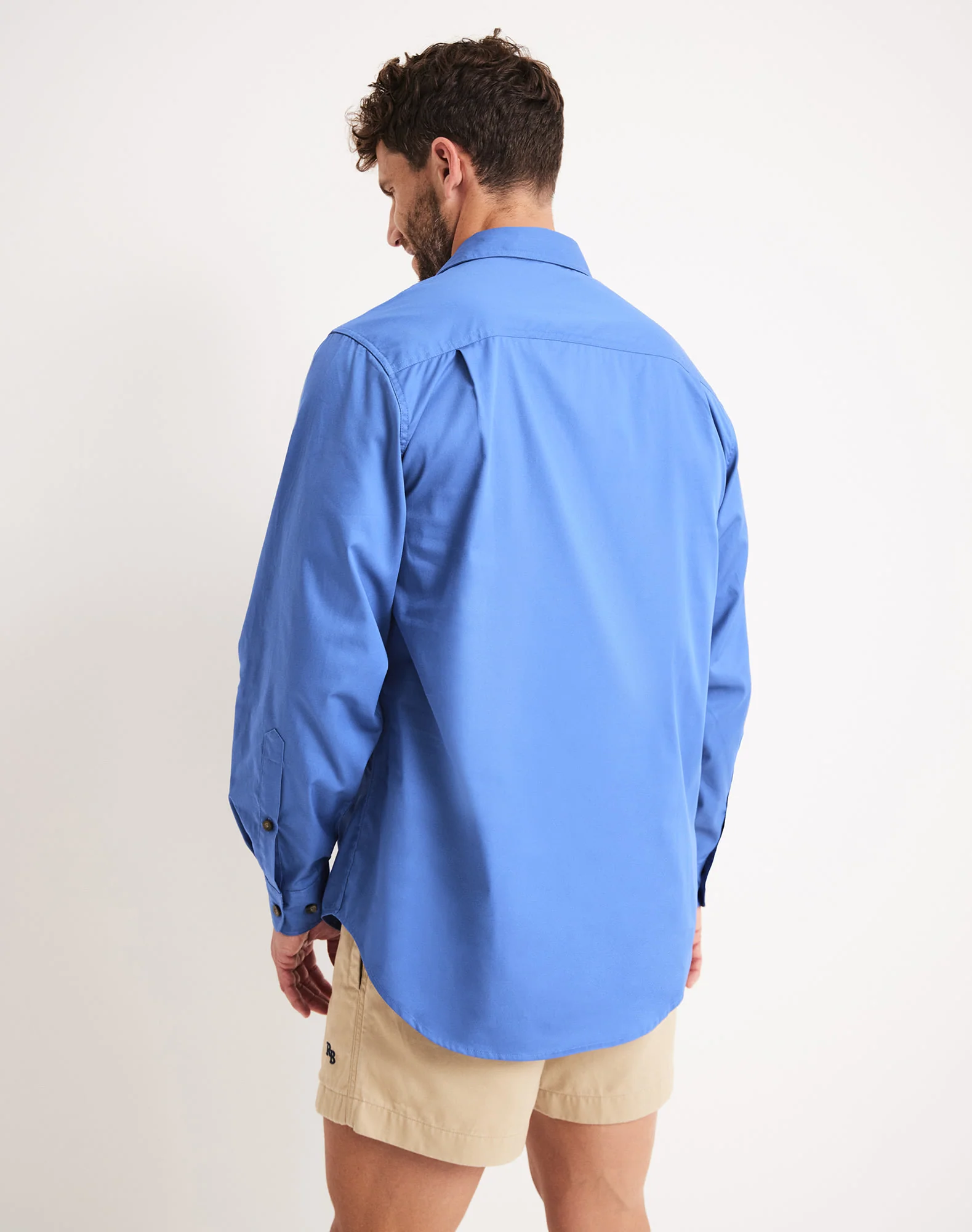 Burton Workshirt - Half Button Long Sleeve Light Weight - Australian Cotton