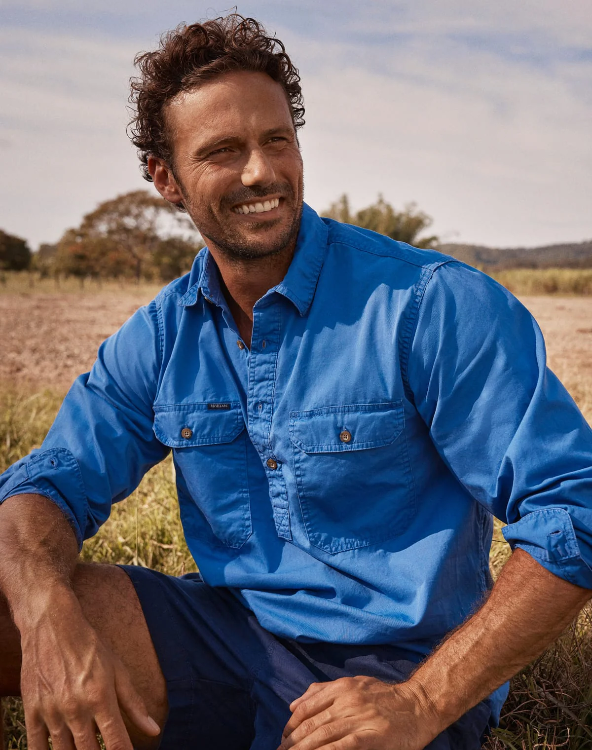 Burton Workshirt - Half Button Long Sleeve Light Weight