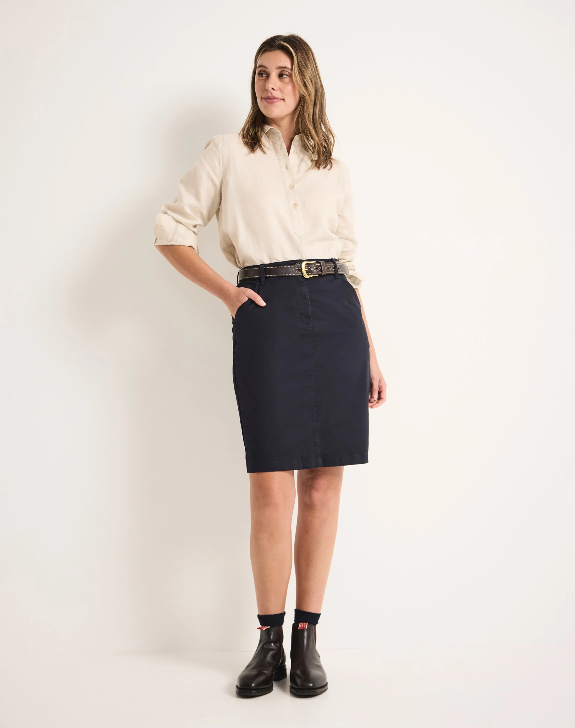 Women's Chino Skirt