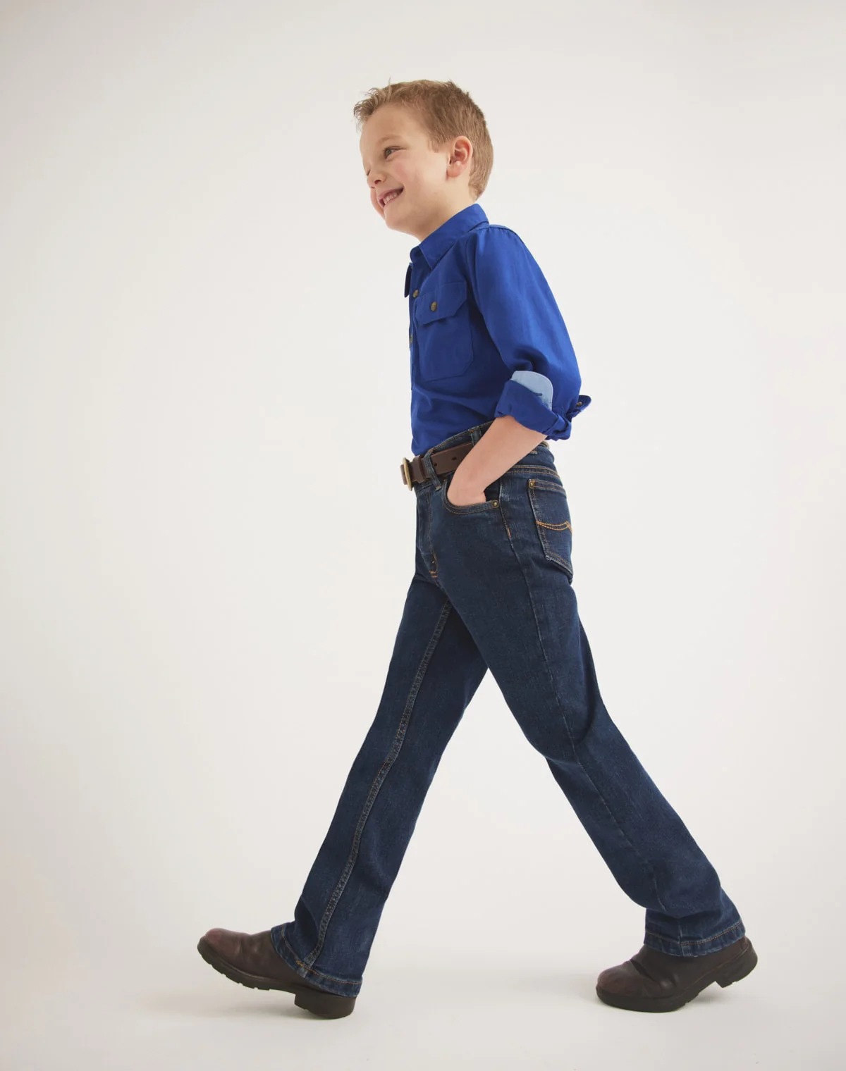Sinclair Junior Jean - Mid Rise Straight Leg