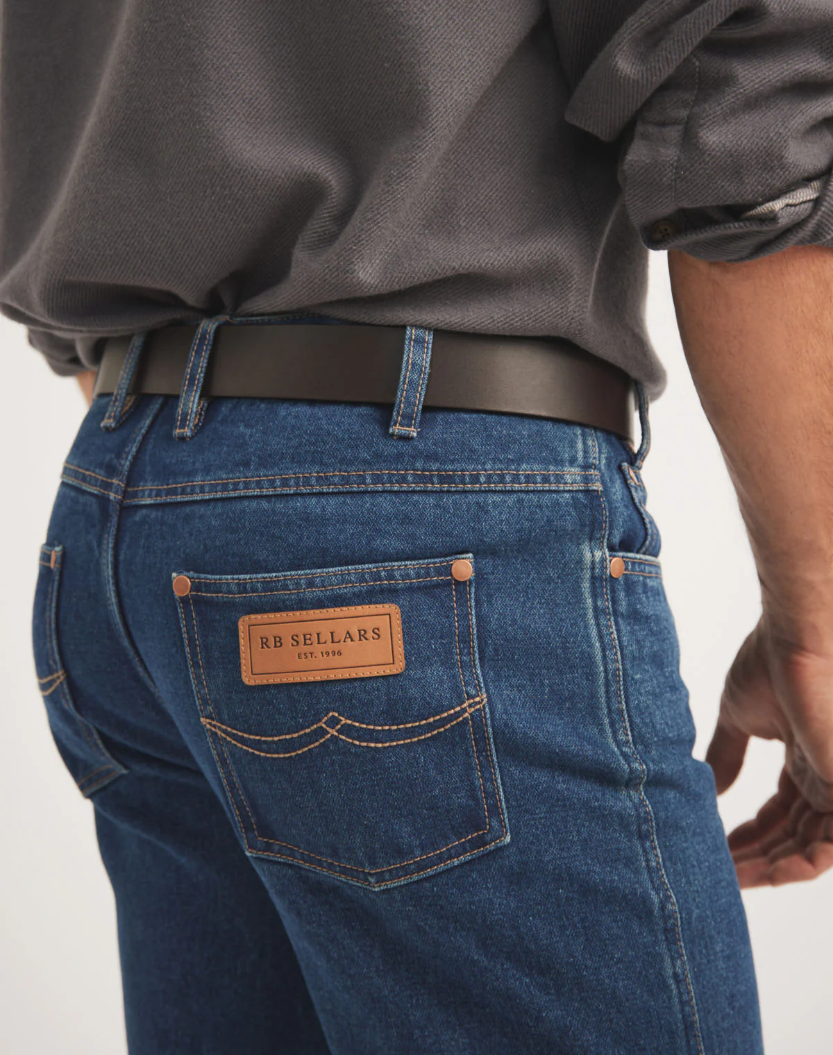 Station Work Jean - High Rise Straight Leg 32 Inleg - Ltd