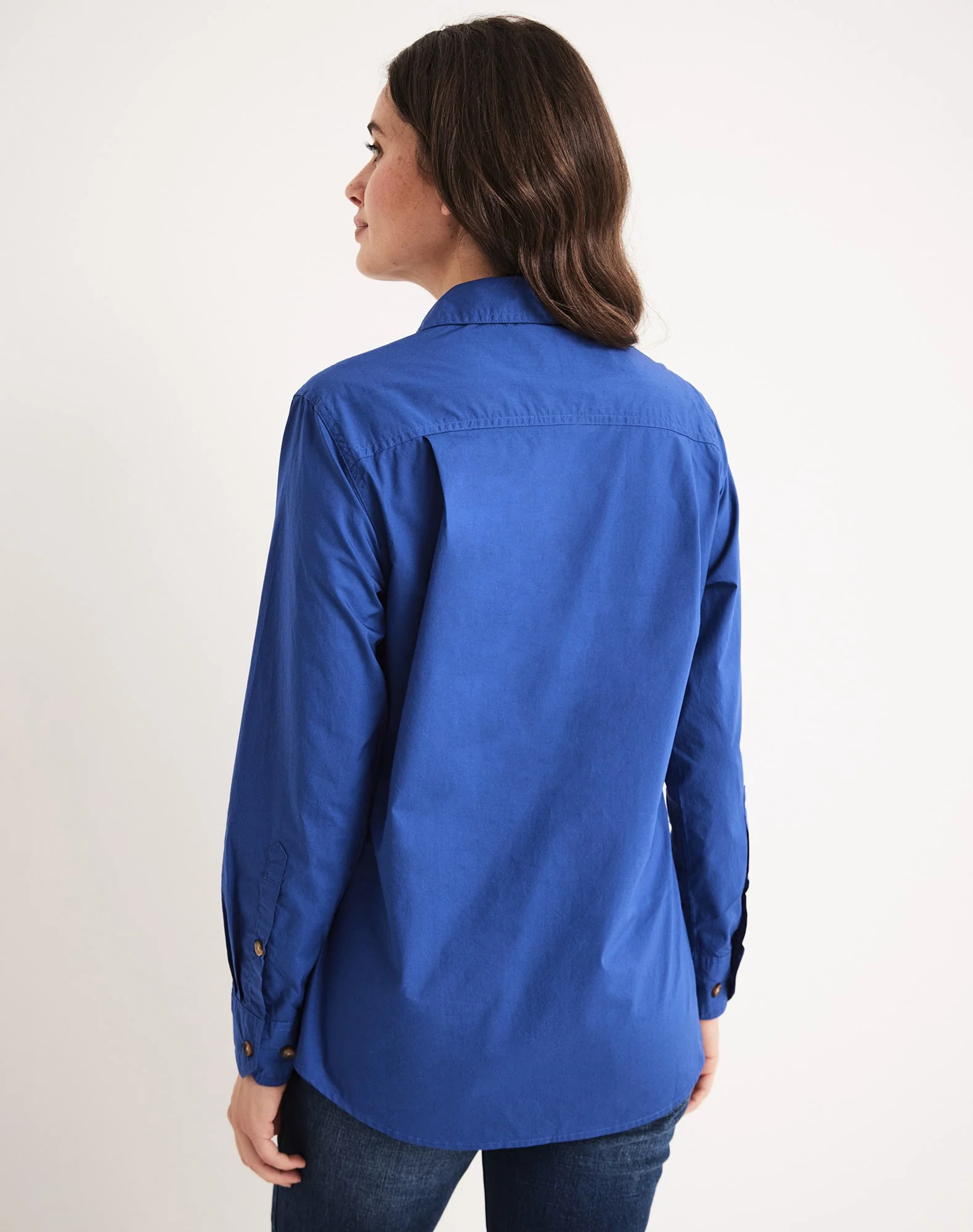 Sandy Workshirt - Half Button Long Sleeve Light Weight - Australian Cotton