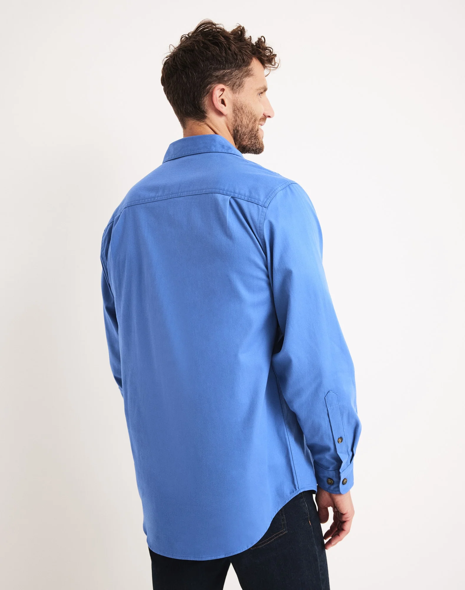 Burton Workshirt - Half Button Long Sleeve Mid Weight - Australian Cotton