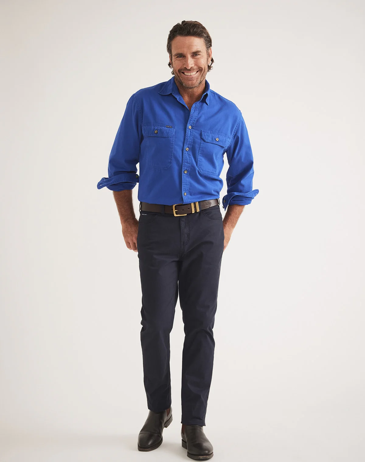 Burton Workshirt - Full Button Long Sleeve Mid Weight