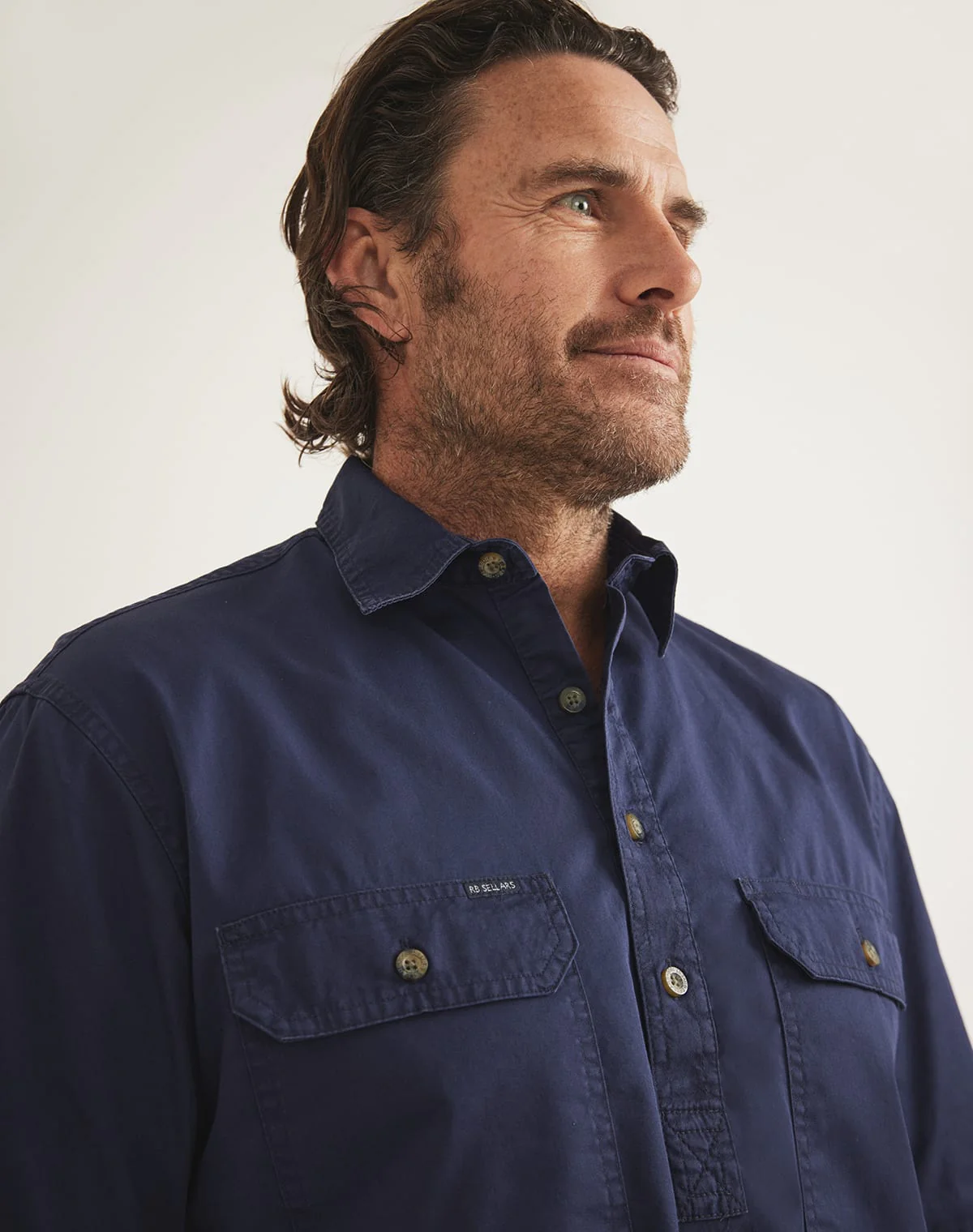 Burton Workshirt - Half Button Short Sleeve Mid Weight - Ltd